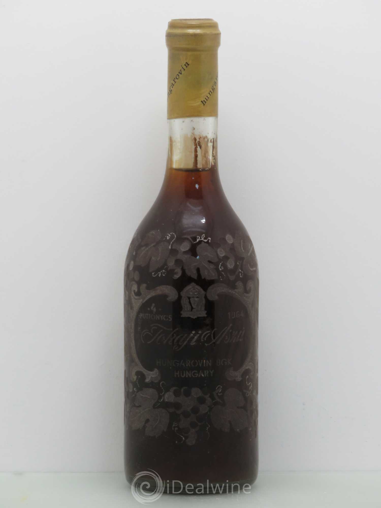Tokaji Hungarovin Bgk Tokaji Aszu 4 Puttonyos 1964 - Posten von 1 Flasche - 0