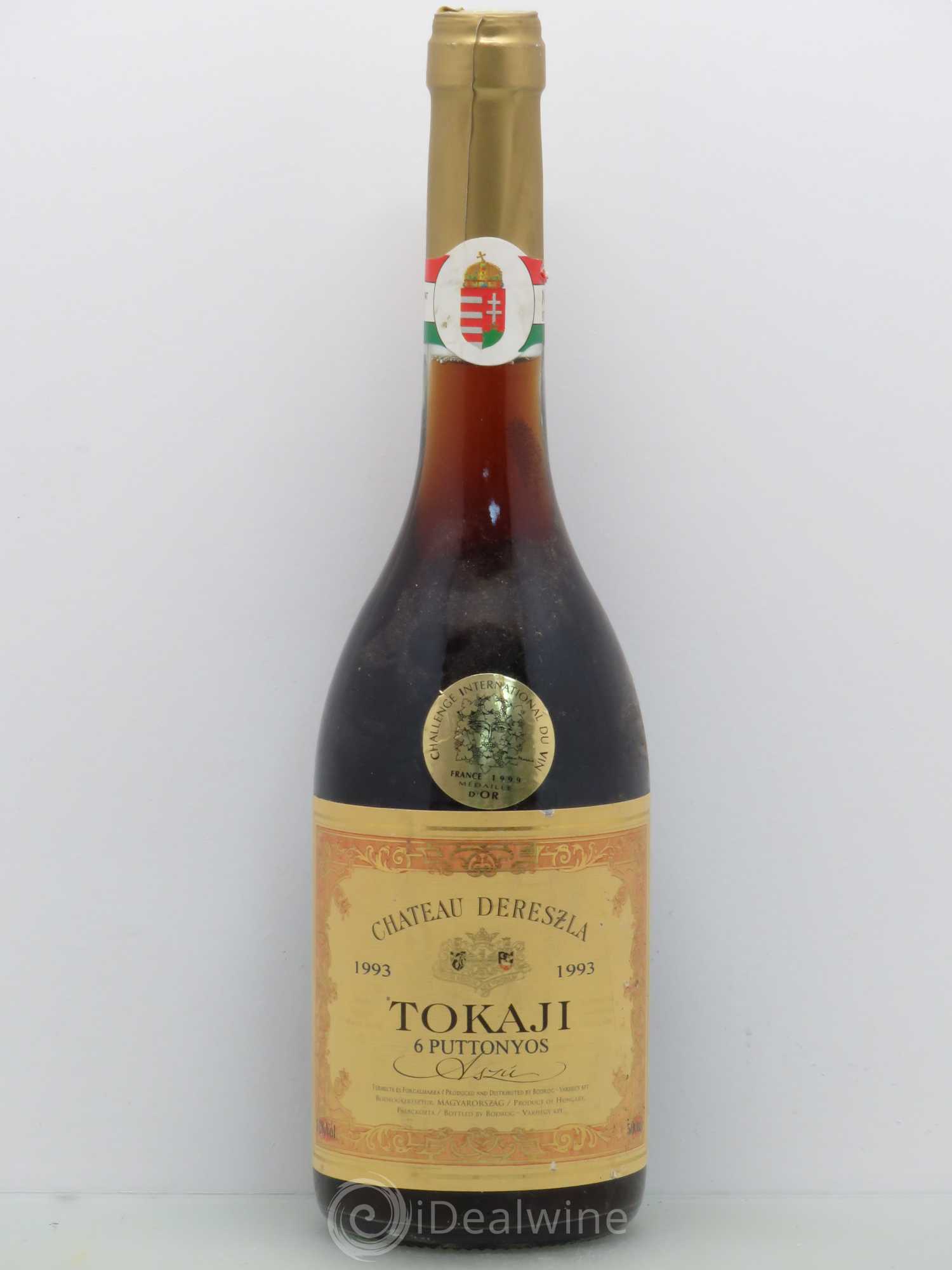 Tokaji Château Dereszla Tokaji 6 Puttonyos 1993 - Posten von 1 Flasche - 0