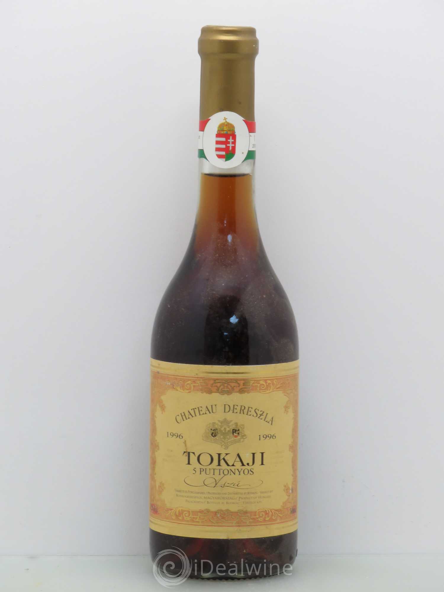 Tokaji Château Dereszla Tokaji 5 Puttonyos 1996 - Posten von 1 Flasche - 0