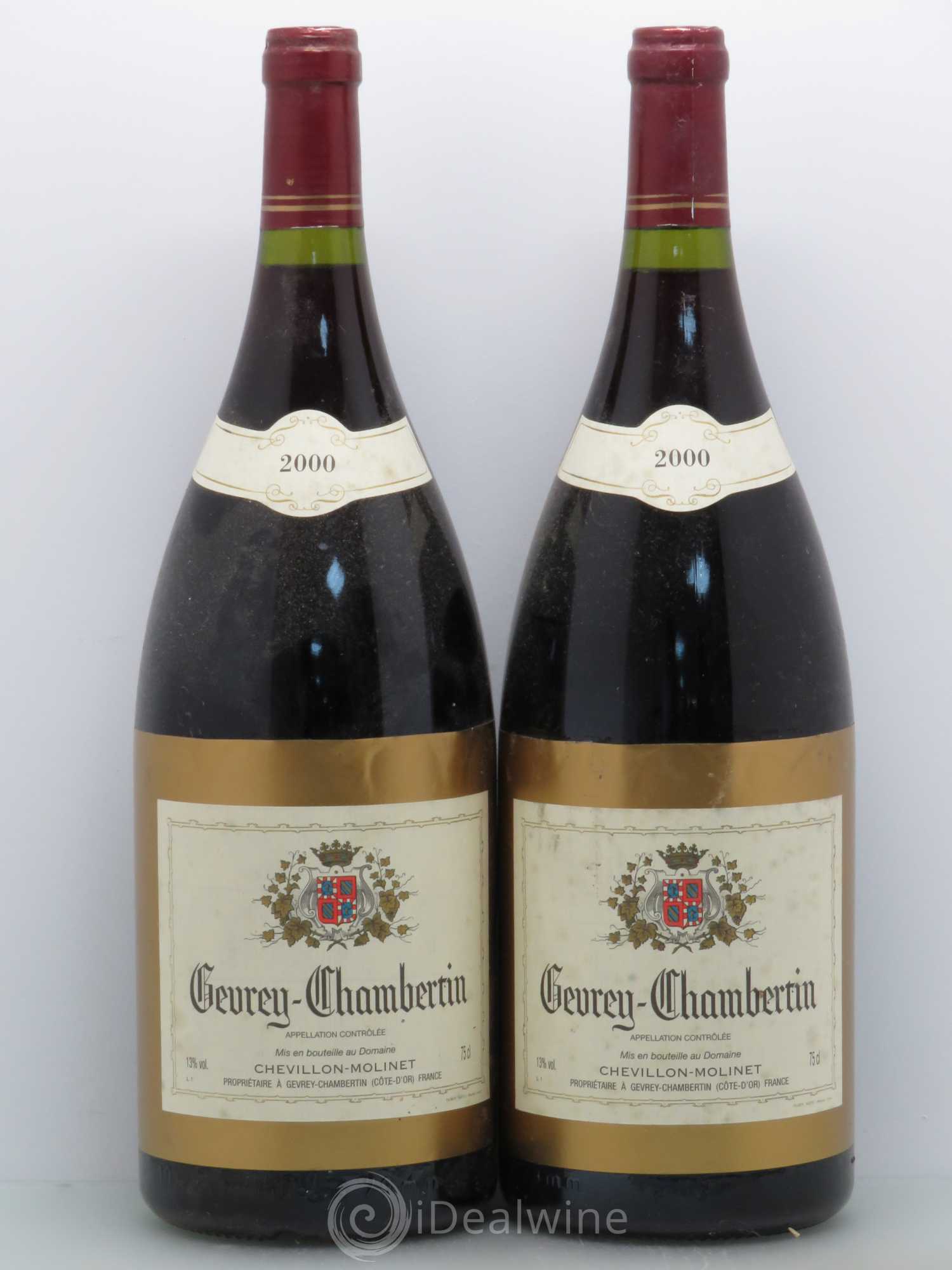 Gevrey-Chambertin Chevillon Molinet 2000 - Lot de 2 magnums - 0