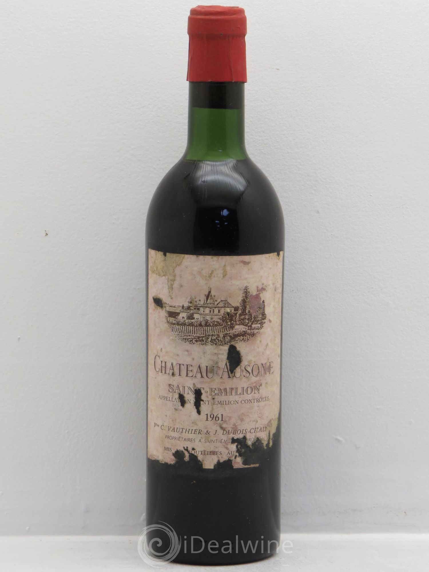 Château Ausone 1er Grand Cru Classé A 1961 - Lot de 1 bouteille - 0