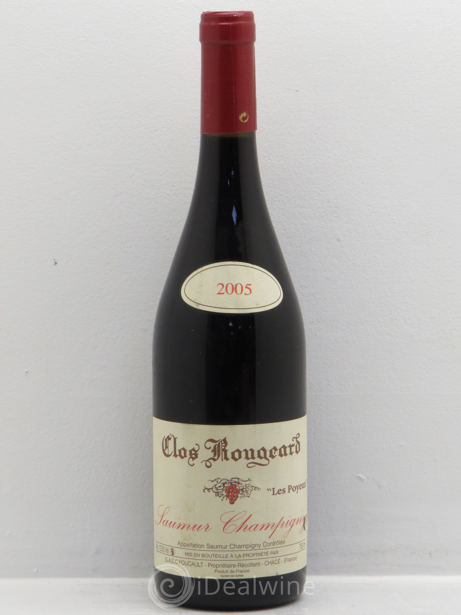 Saumur-Champigny Les Poyeux Clos Rougeard 2005 - Lot de 1 bouteille - 0