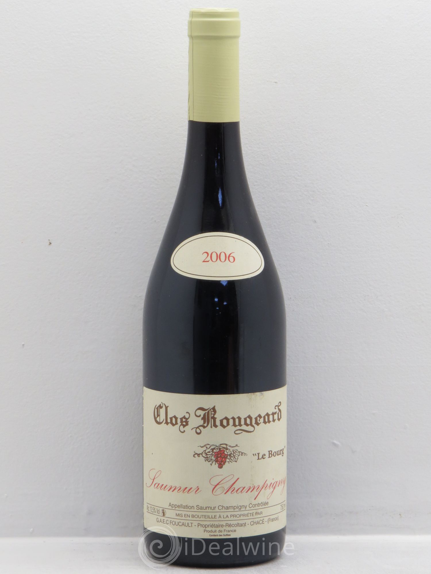 Saumur-Champigny Le Bourg Clos Rougeard 2006 - Lot de 1 bouteille - 0