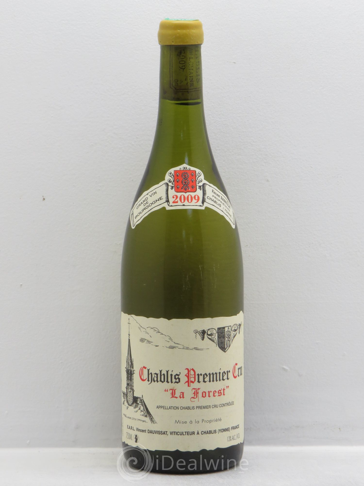 Chablis 1er Cru La Forest Vincent Dauvissat (Domaine) 2009 - Lot de 1 bouteille - 0