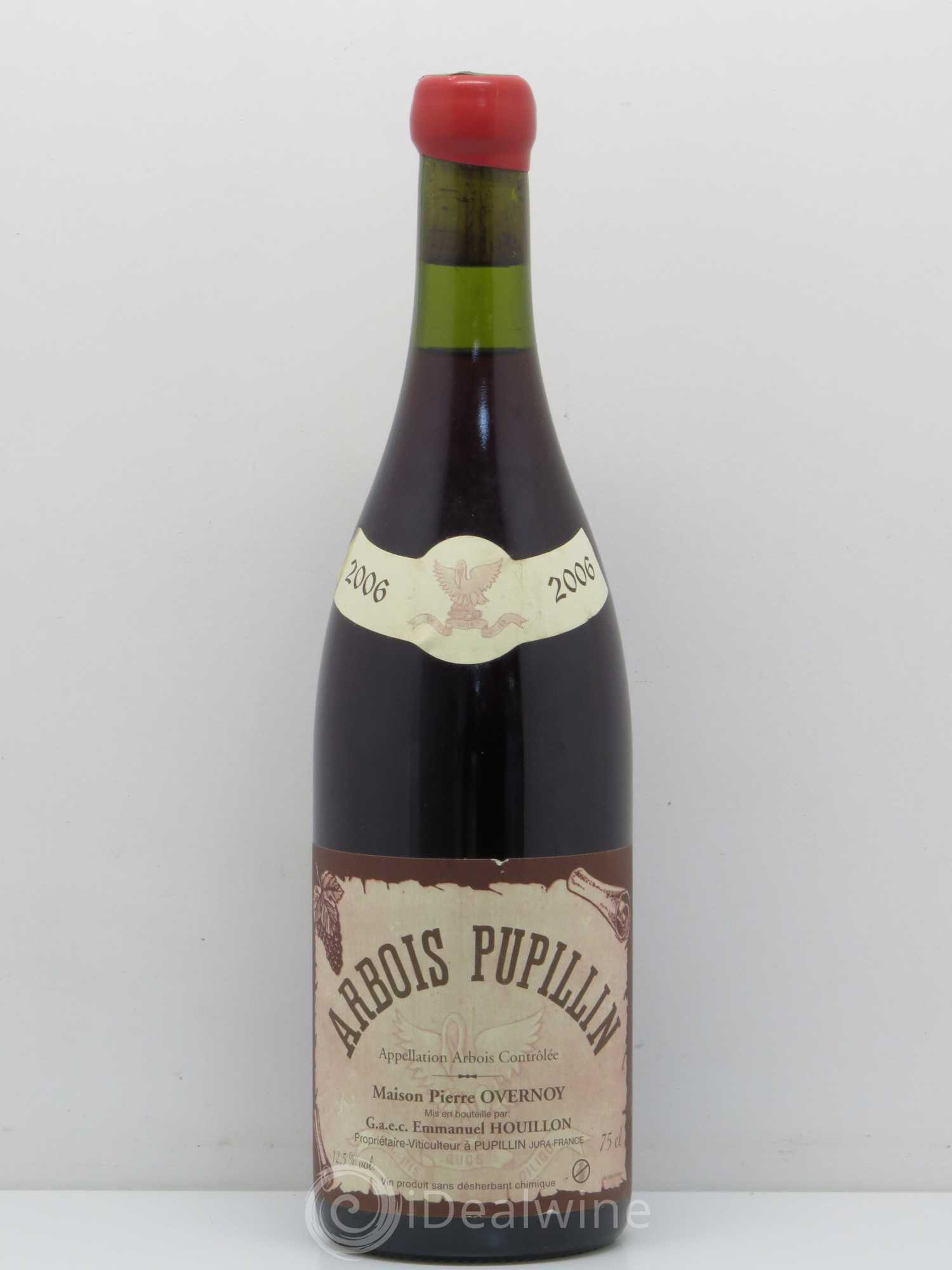Arbois-Pupillin Poulsard (cire rouge) Overnoy-Houillon (Domaine) 2006 - Lot de 1 bouteille - 0