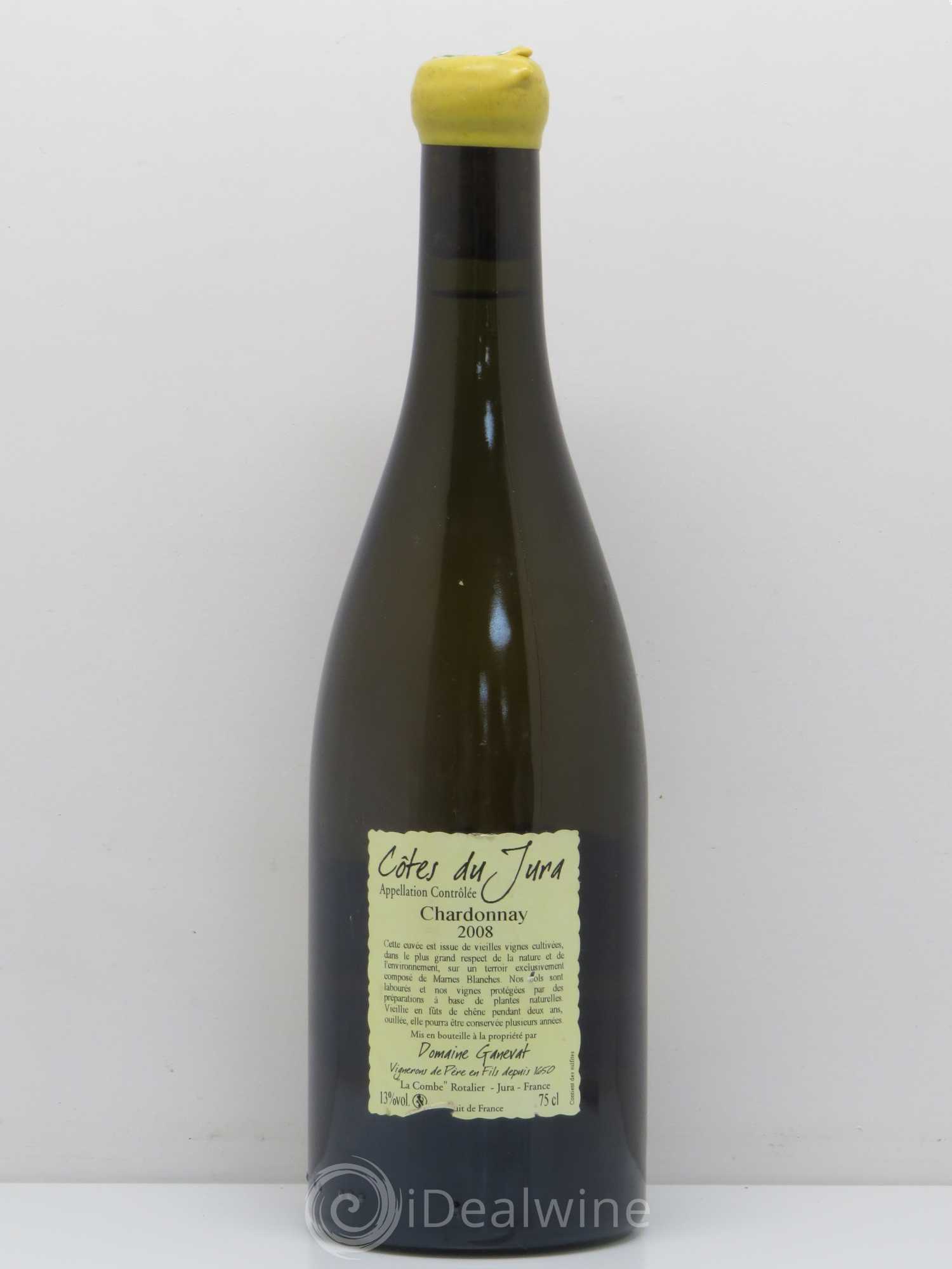 Côtes du Jura Les Grands Teppes Vieilles Vignes Jean-François Ganevat (Domaine) 2008 - Lot de 1 bouteille - 1