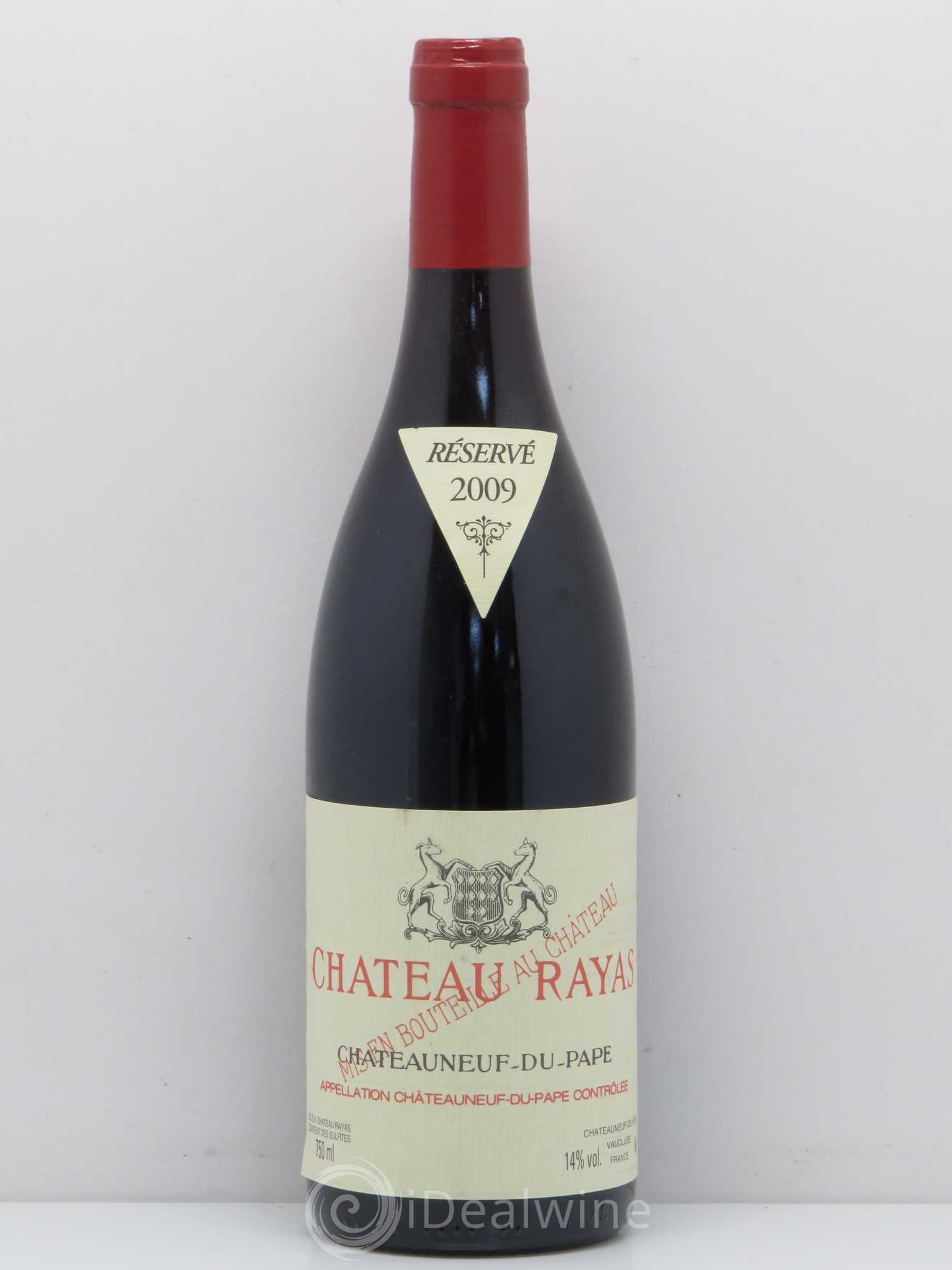 Châteauneuf-du-Pape Château Rayas Emmanuel Reynaud 2009 - Lot de 1 bouteille - 0