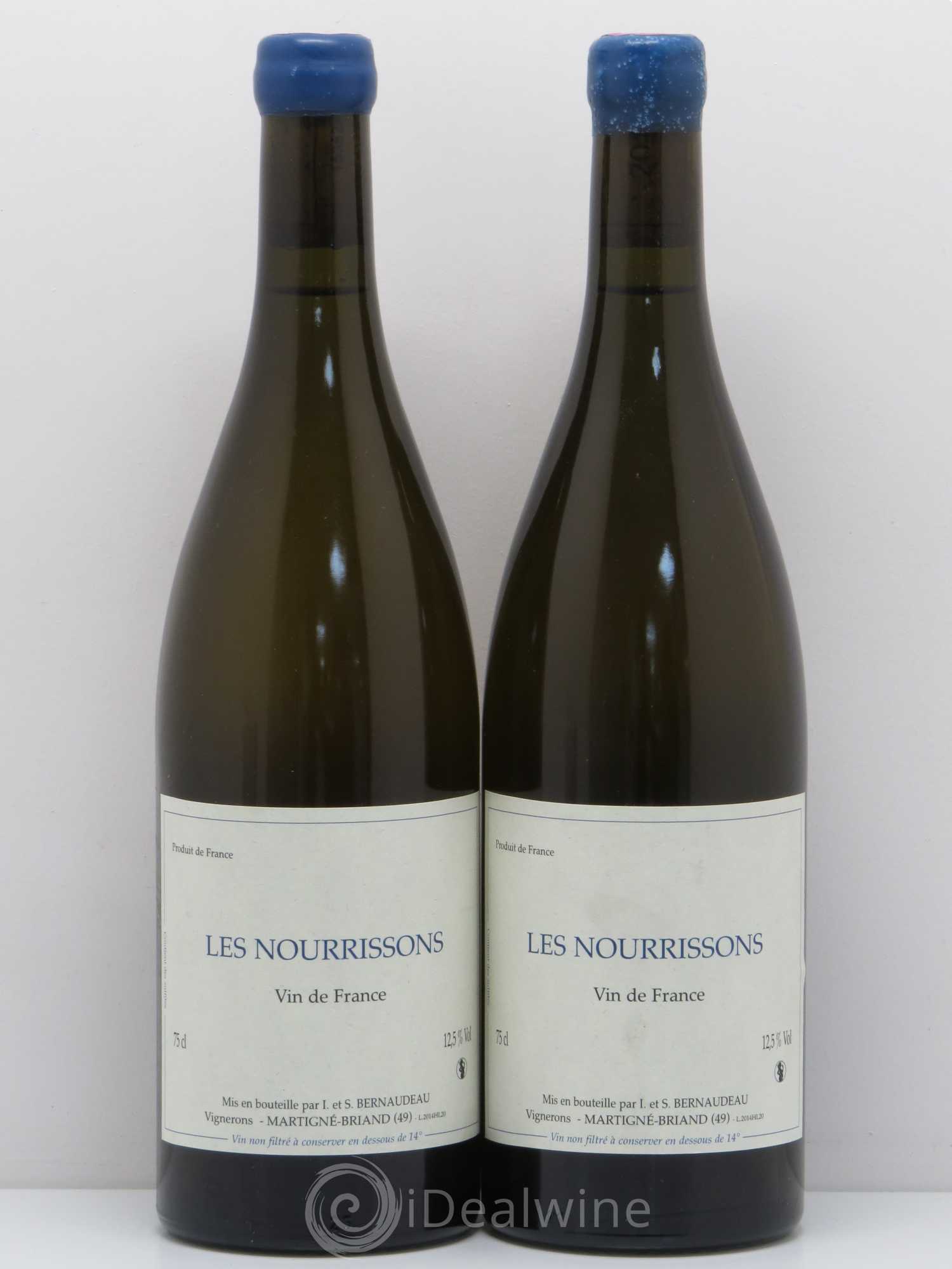 Vin de France Les Nourrissons Stéphane Bernaudeau 2014 - Lot de 2 bouteilles - 0