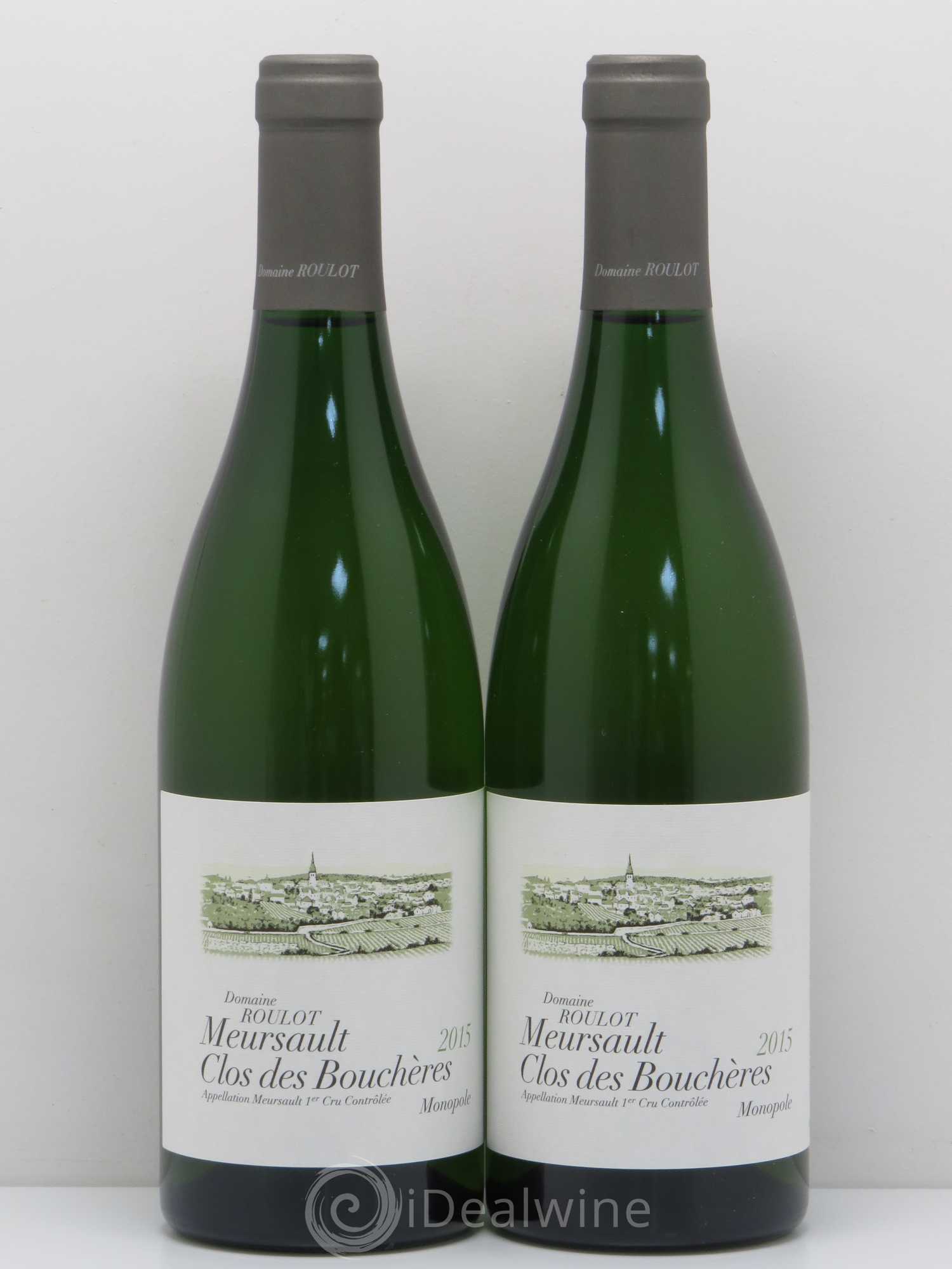 Meursault 1er Cru Clos des Bouchères Roulot (Domaine) 2015 - Lot de 2 bouteilles - 0