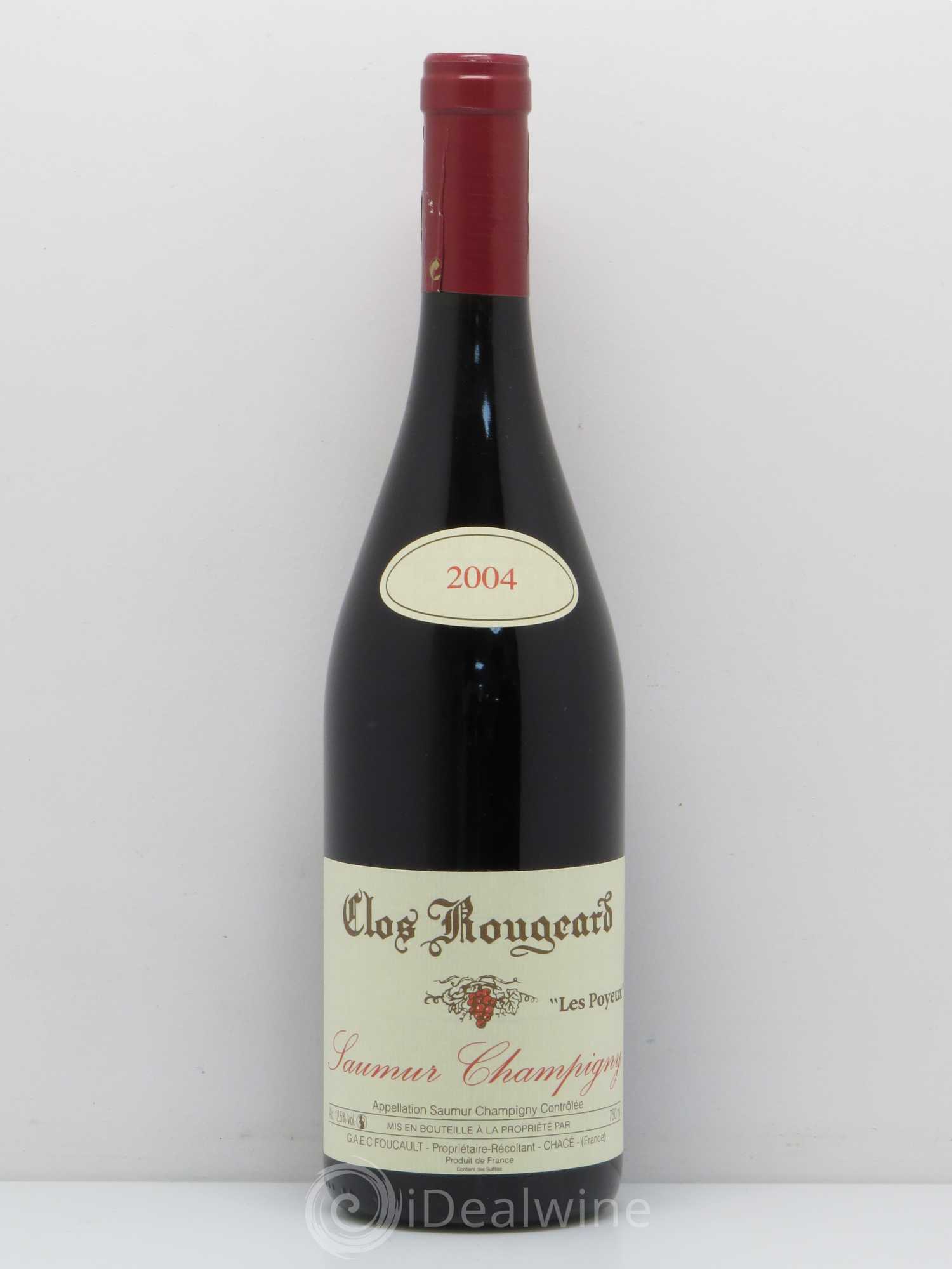 Saumur-Champigny Les Poyeux Clos Rougeard 2004 - Lot de 1 bouteille - 0