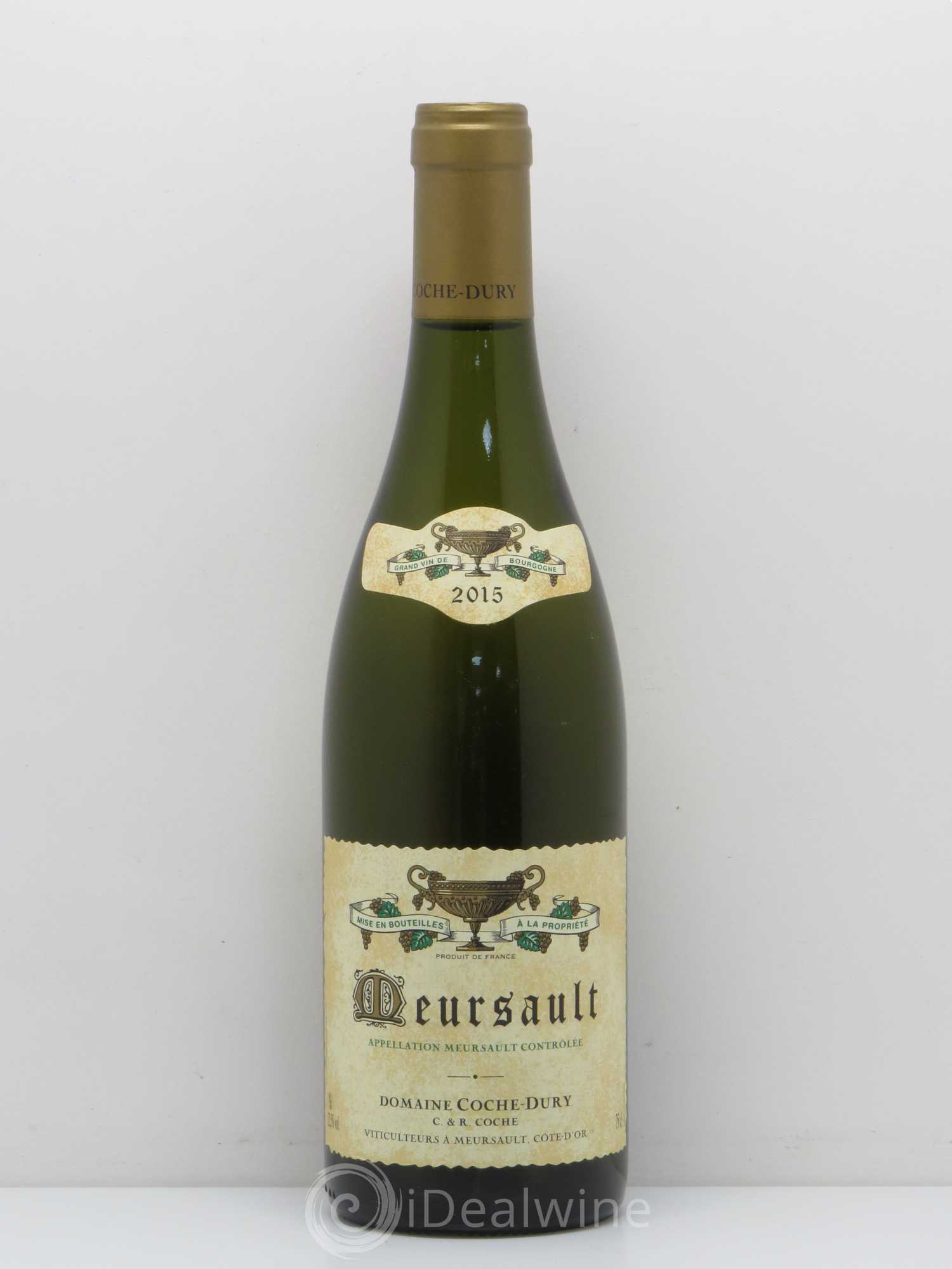 Meursault Coche Dury (Domaine) 2015 - Lot de 1 bouteille - 0