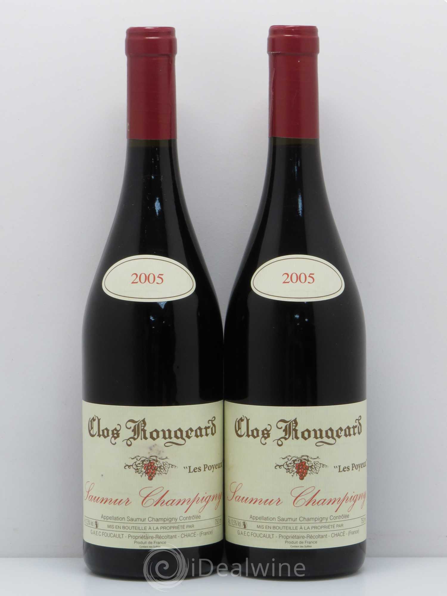 Saumur-Champigny Les Poyeux Clos Rougeard 2005 - Lot de 2 bouteilles - 0