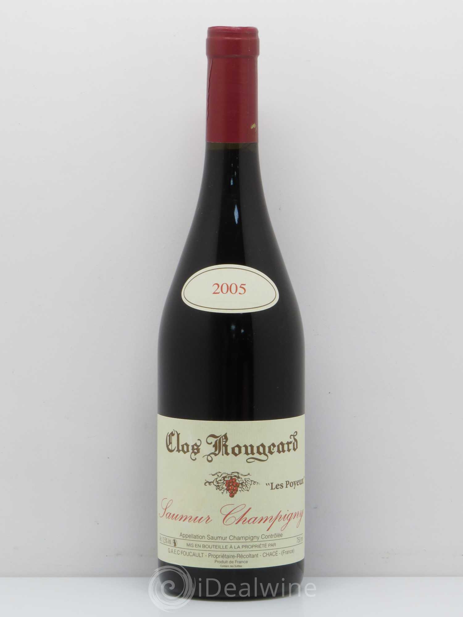 Saumur-Champigny Les Poyeux Clos Rougeard 2005 - Lot de 1 bouteille - 0