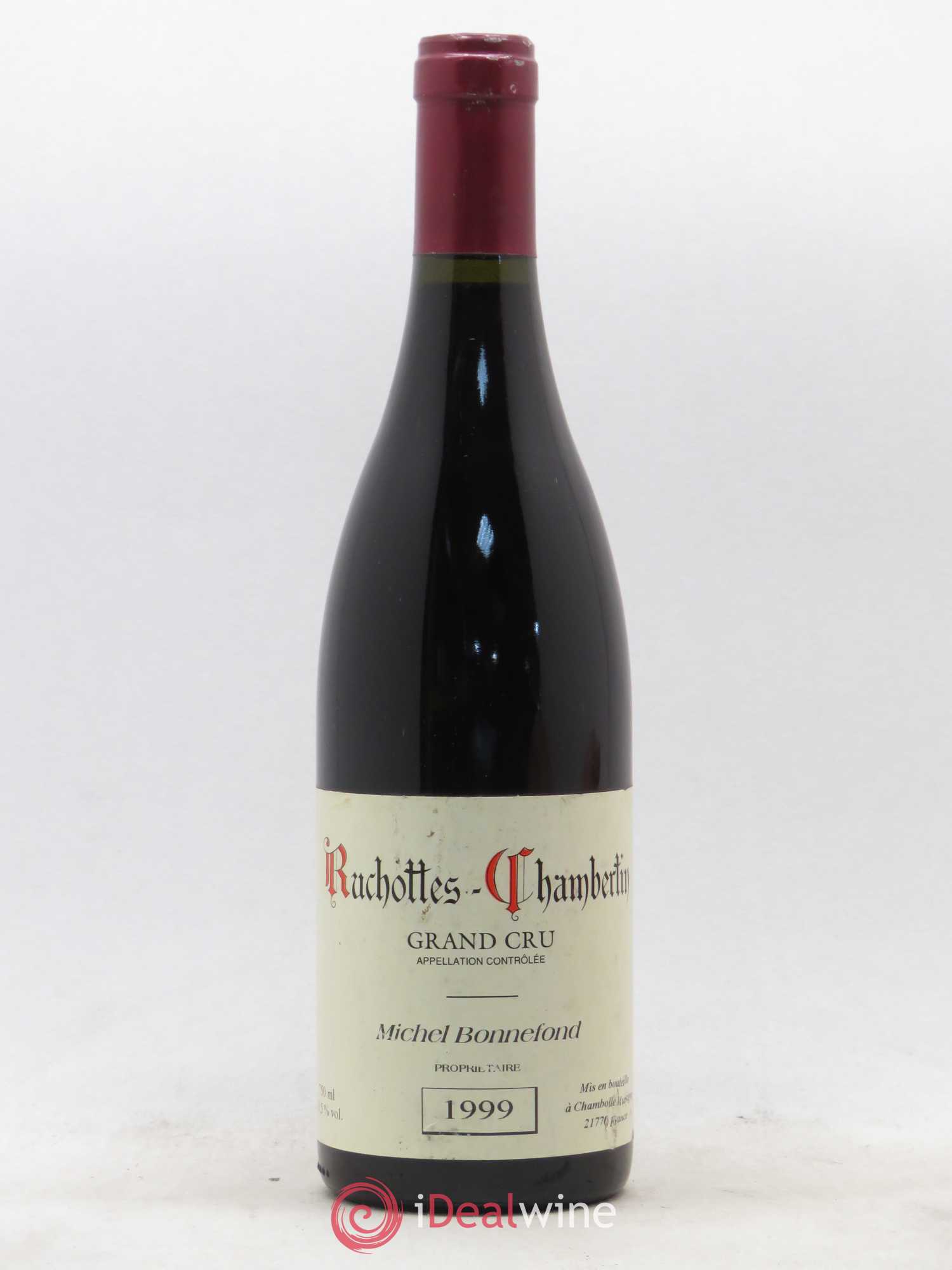 Ruchottes-Chambertin Grand Cru Michel Bonnefond Métayage Christophe Roumier 1999 - Lot de 1 bouteille - 0