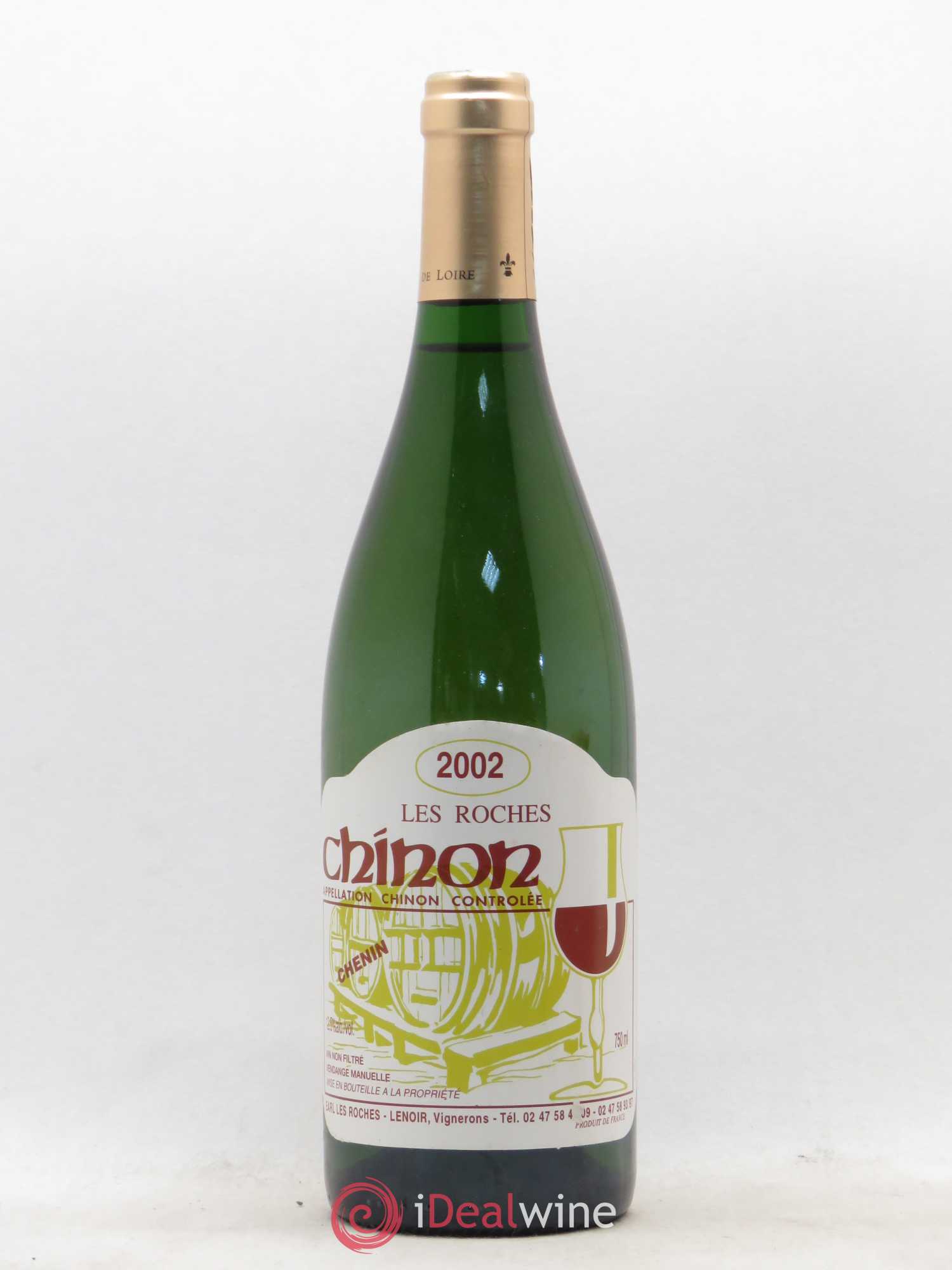 Chinon Les Roches Domaine Lenoir 2002 - Posten von 1 Flasche - 0