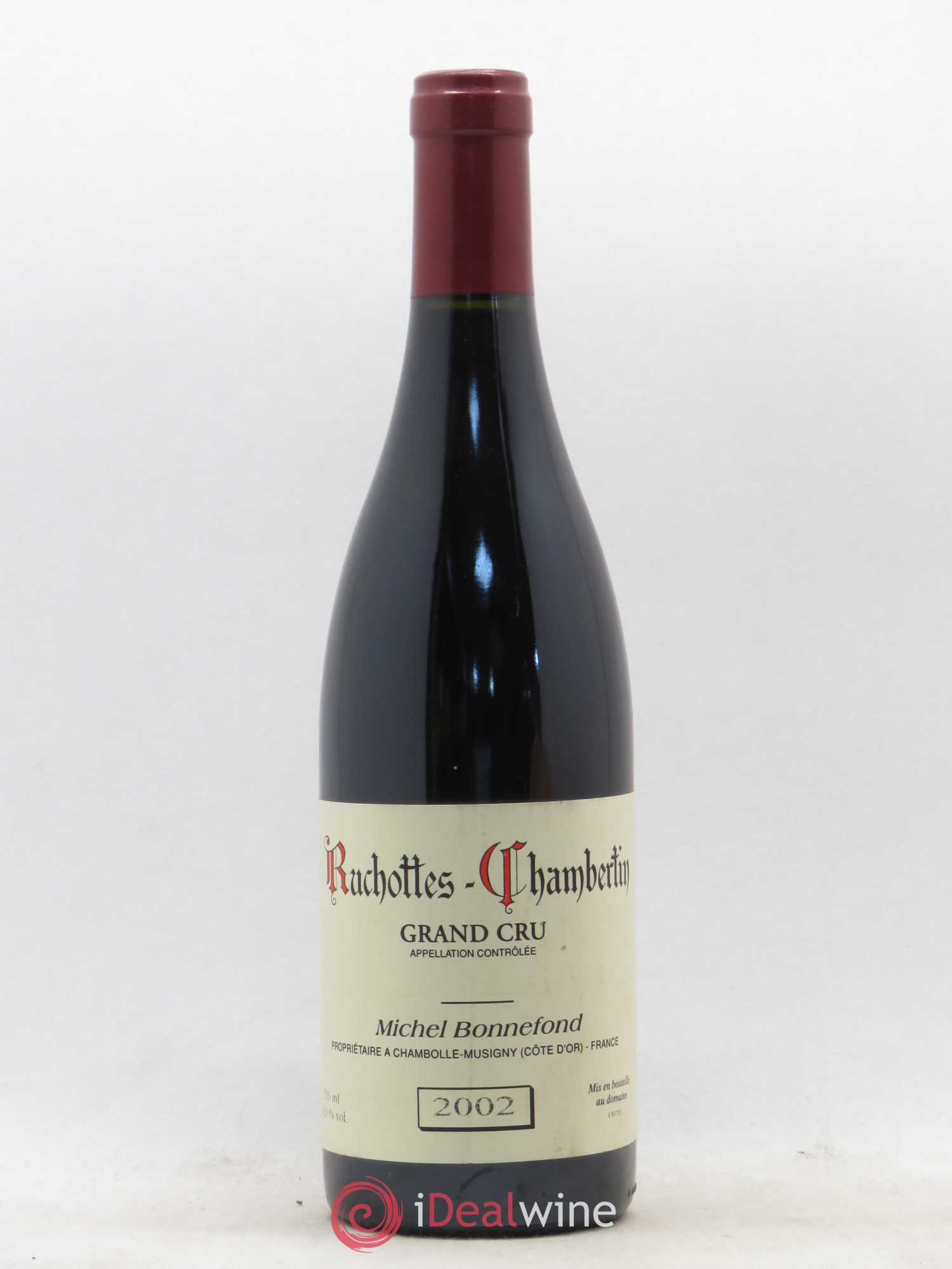 Ruchottes-Chambertin Grand Cru Michel Bonnefond Métayage Christophe Roumier 2002 - Posten von 1 Flasche - 0