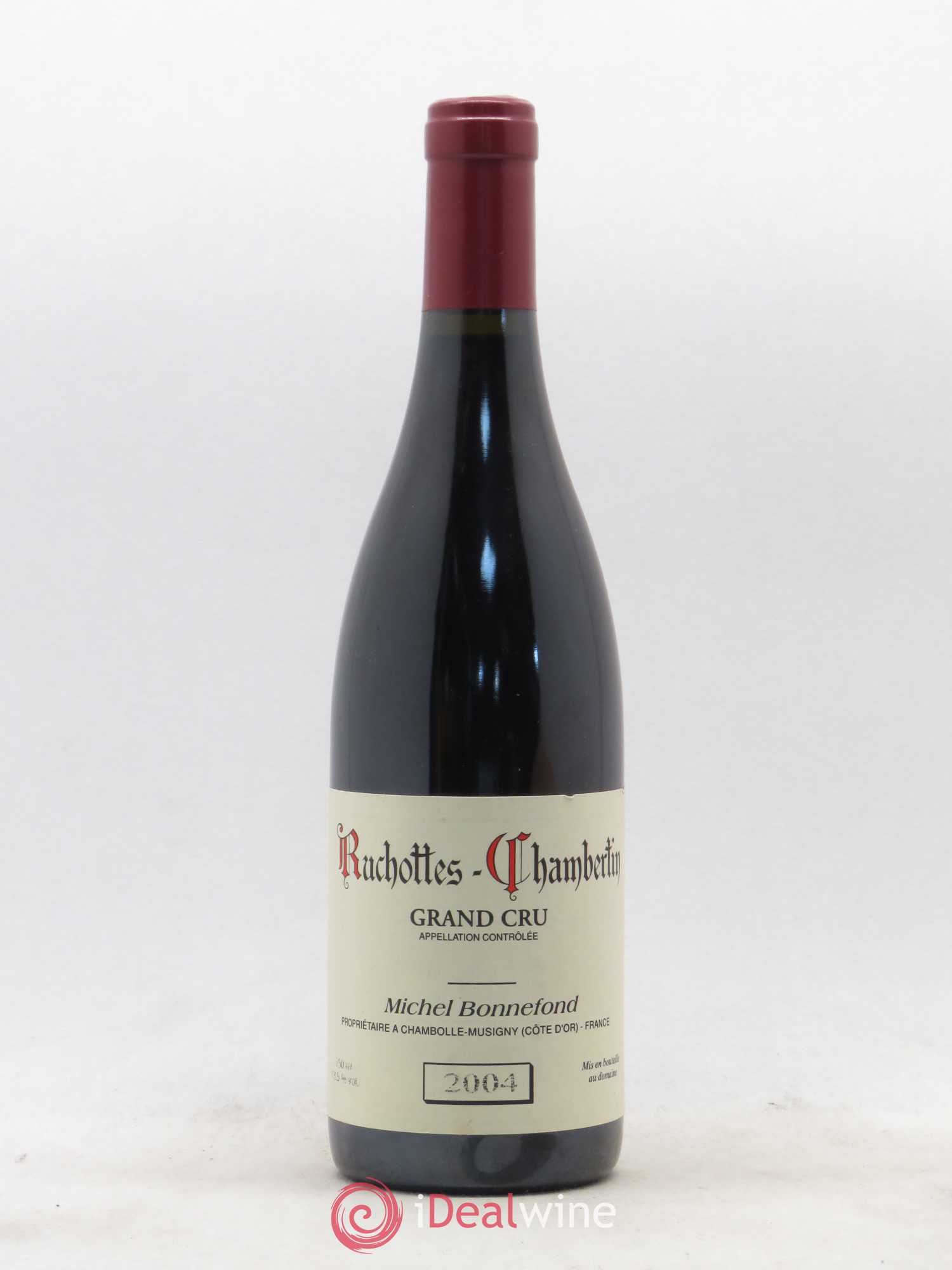 Ruchottes-Chambertin Grand Cru Michel Bonnefond Métayage Christophe Roumier 2004 - Lot de 1 bouteille - 0