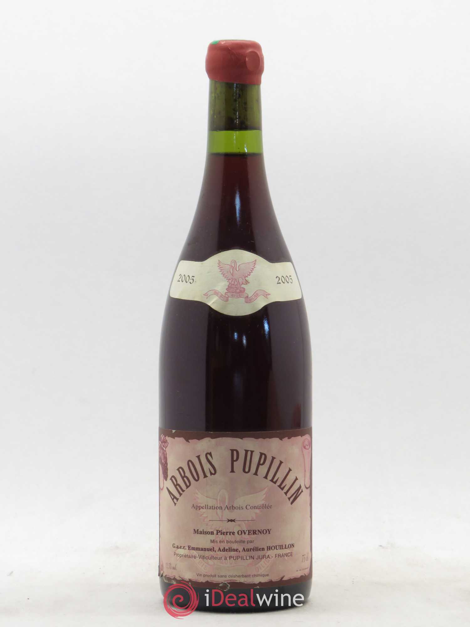 Arbois-Pupillin Poulsard (cire rouge) Overnoy-Houillon (Domaine) 2005 - Lot de 1 bouteille - 0