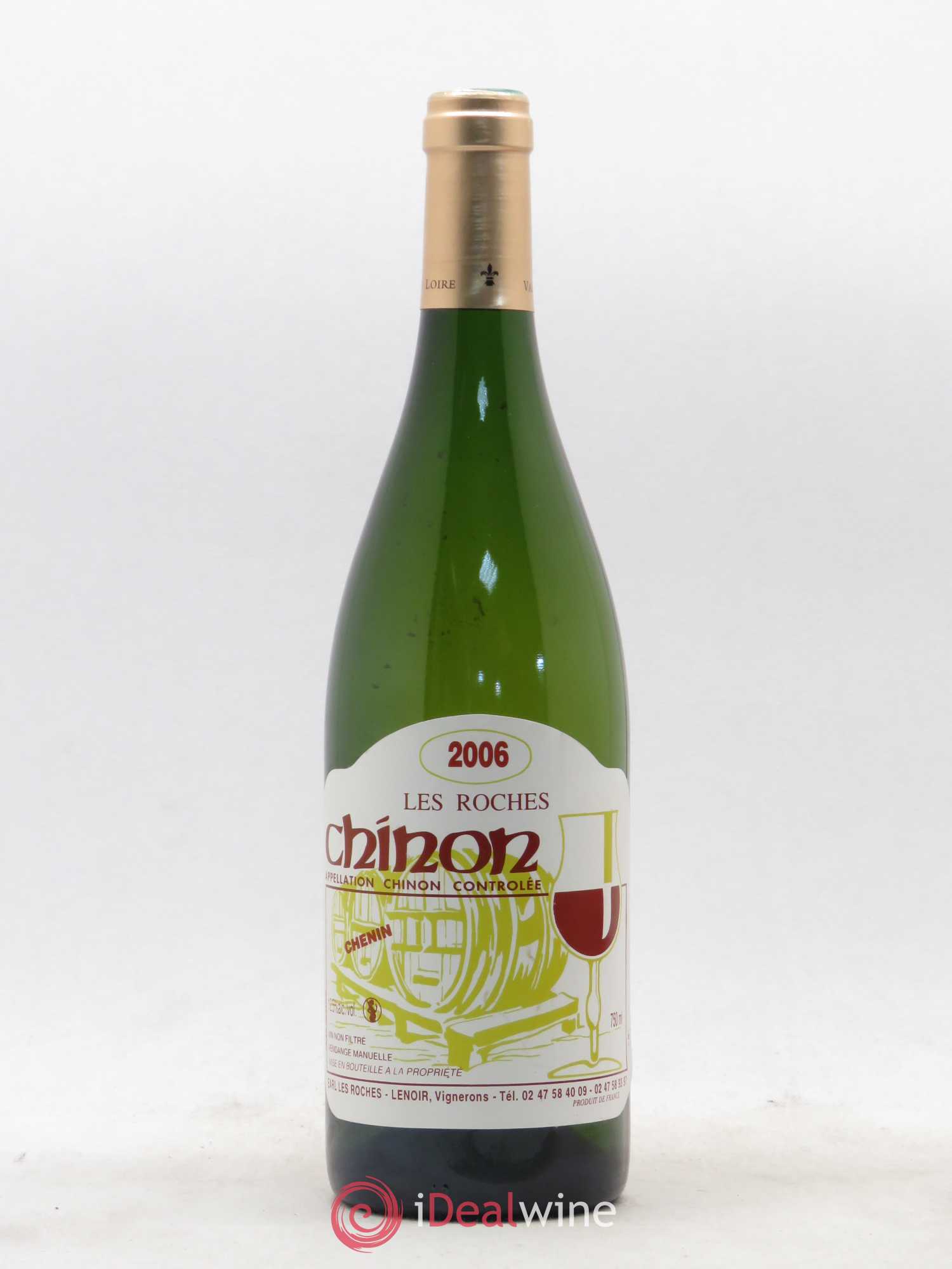 Chinon Les Roches Domaine Lenoir 2006 - Posten von 1 Flasche - 0