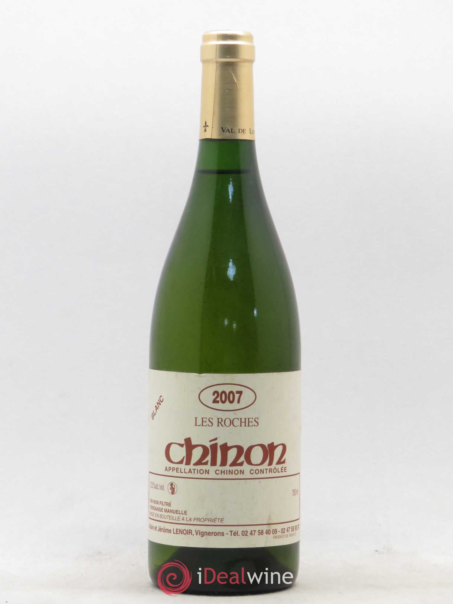 Chinon Les Roches Domaine Lenoir 2007 - Posten von 1 Flasche - 0