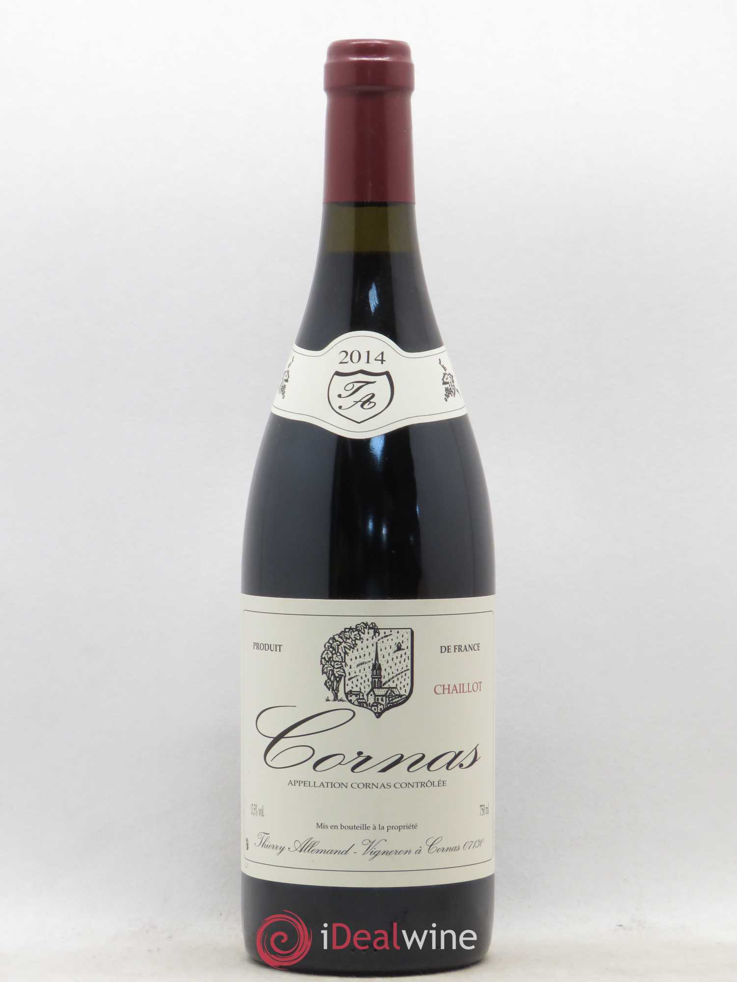 Cornas Chaillot Thierry Allemand 2014 - Lot de 1 bouteille - 0