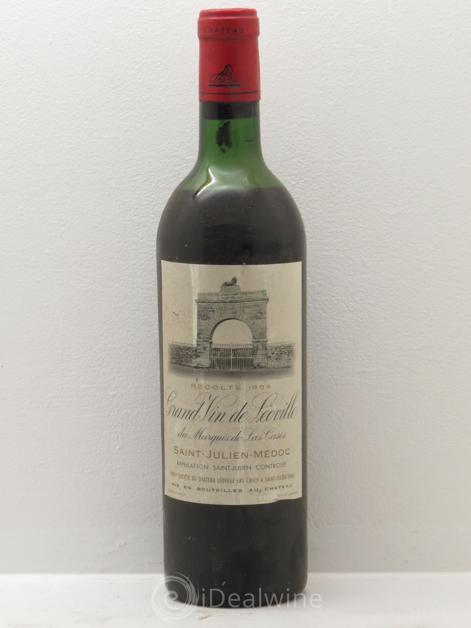 Château Léoville Las Cases 2ème Grand Cru Classé 1964 - Lot de 6 bouteilles - 0