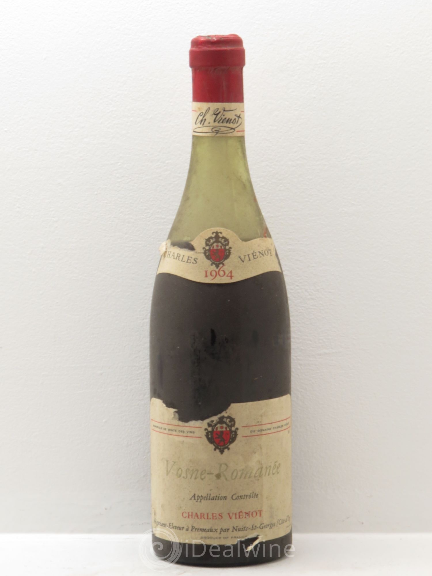 Vosne-Romanée Charles Vienot 1964 - Lot de 1 bouteille - 0