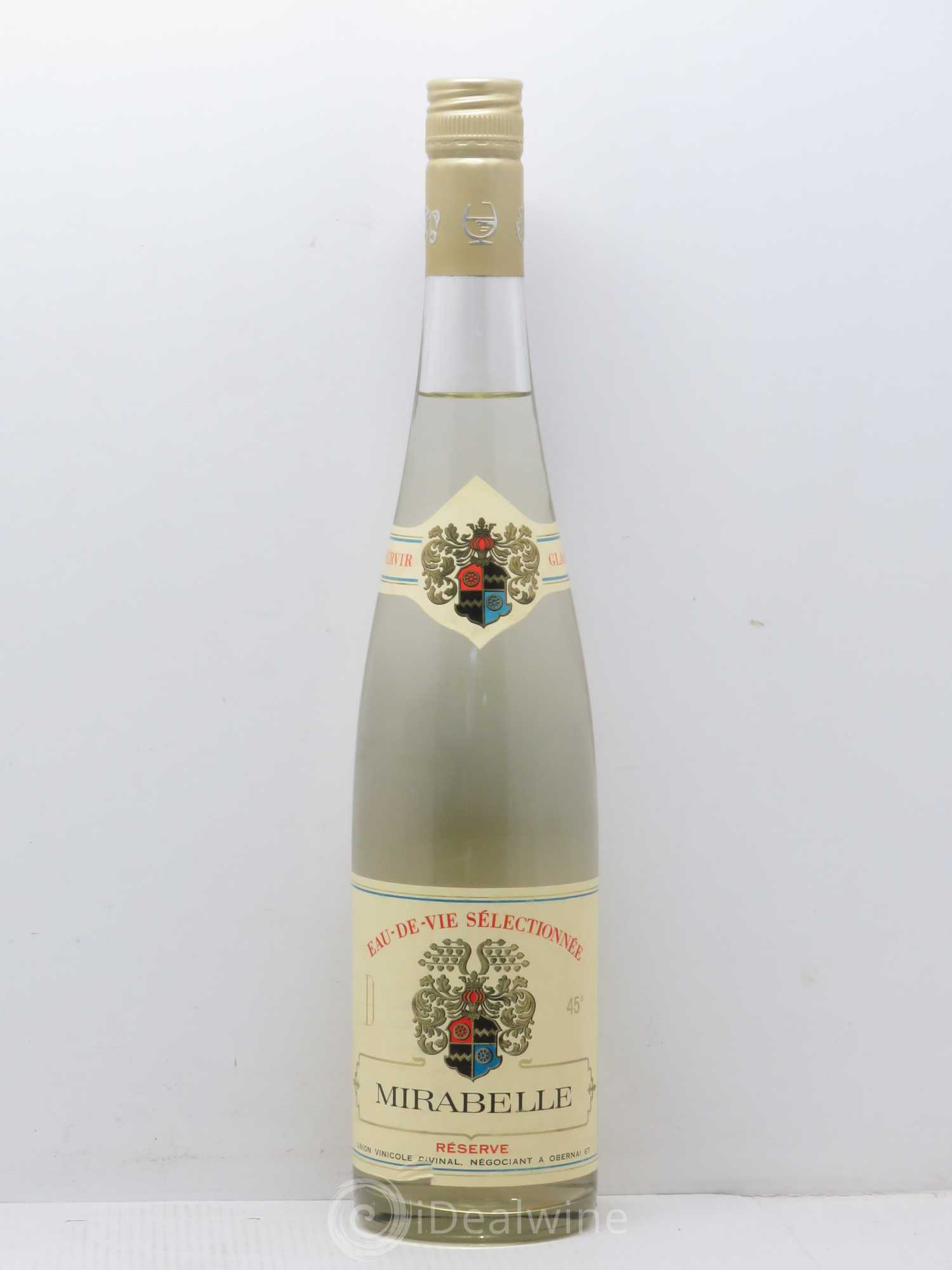 Alcools divers MIRABELLE 45 (sans prix de réserve) - Lotto di 1 bottiglia - 0