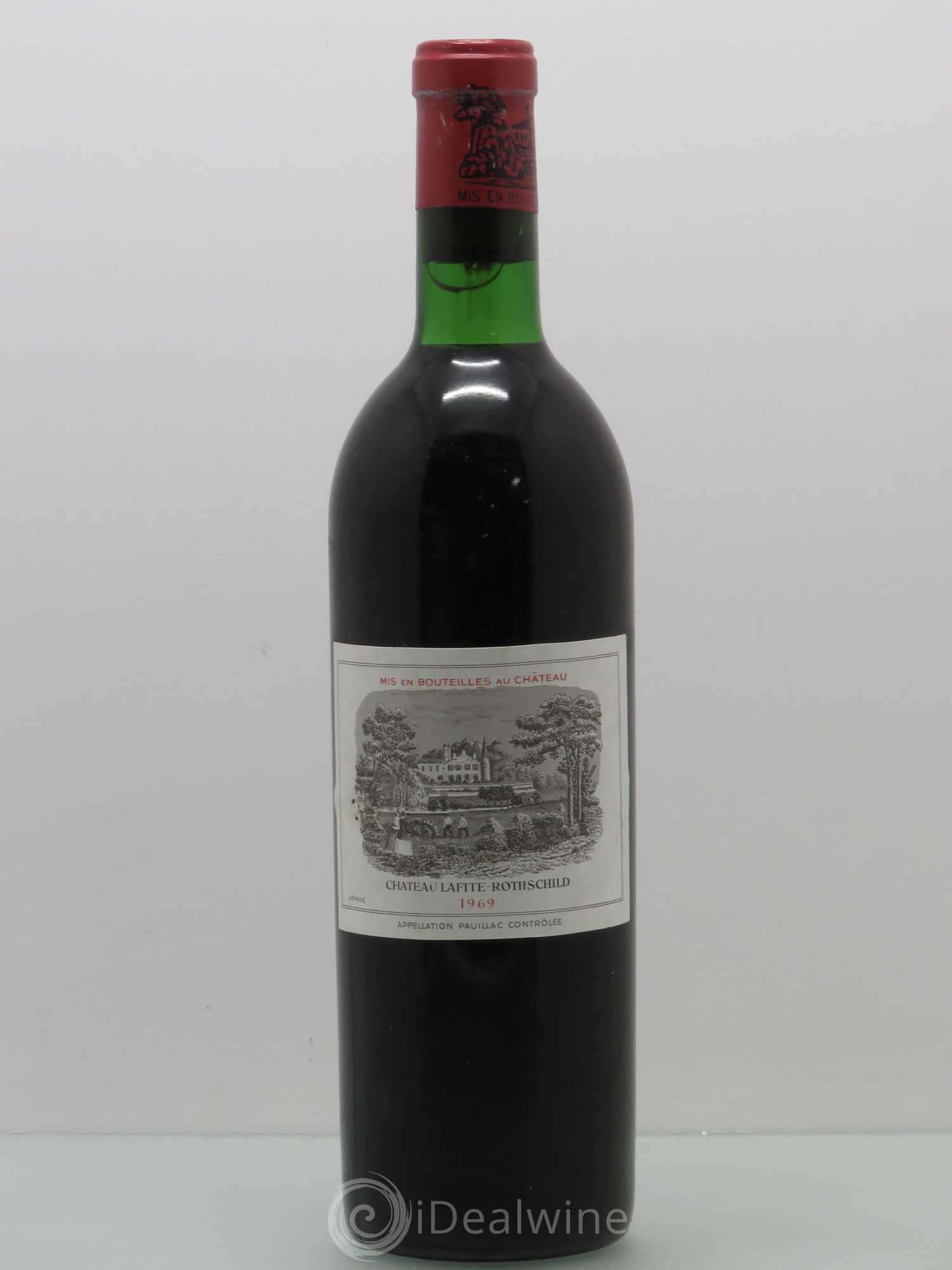 Château Lafite Rothschild 1er Grand Cru Classé 1969 - Lot de 1 bouteille - 0
