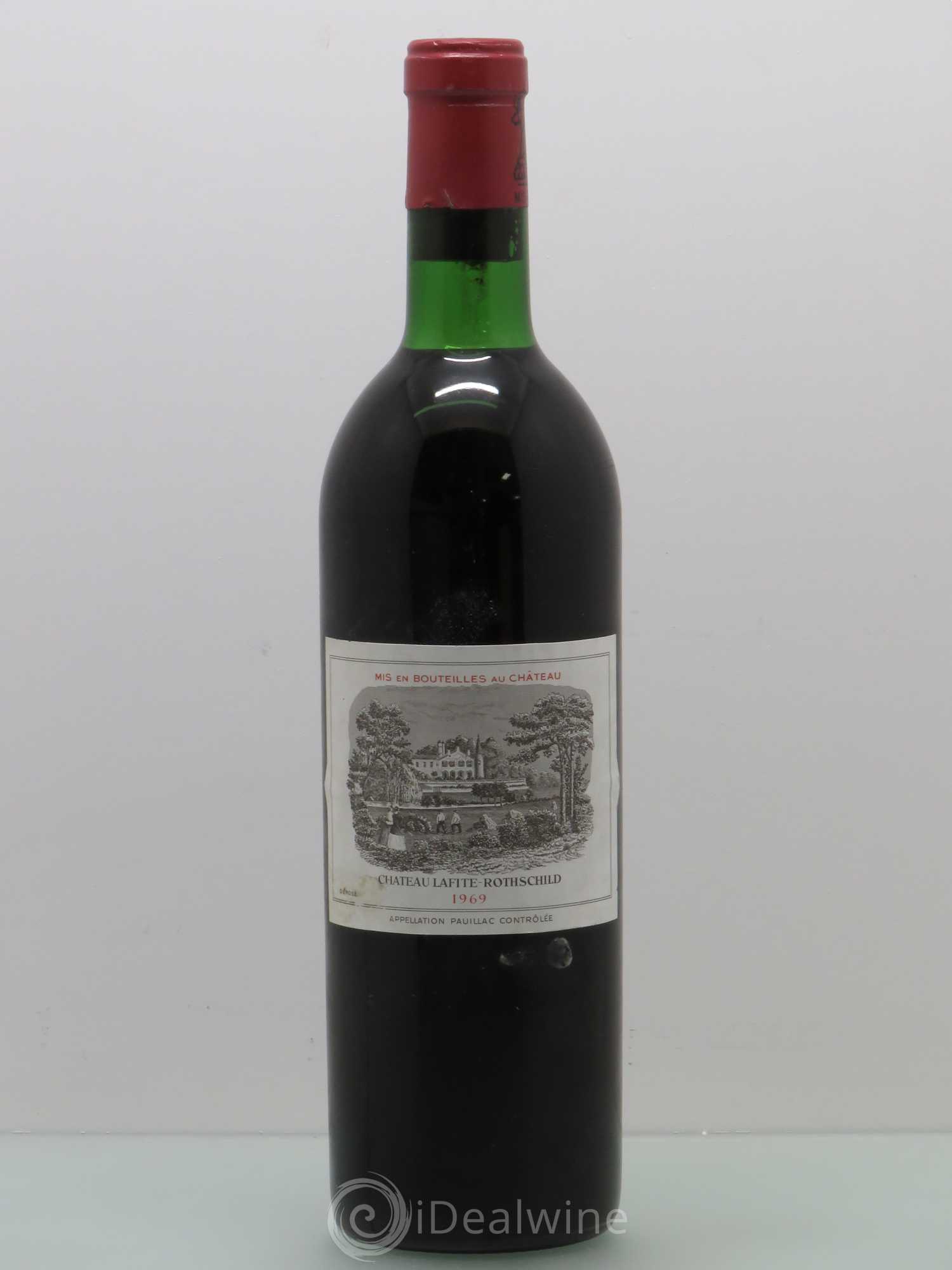 Château Lafite Rothschild 1er Grand Cru Classé 1969 - Lot de 1 bouteille - 0