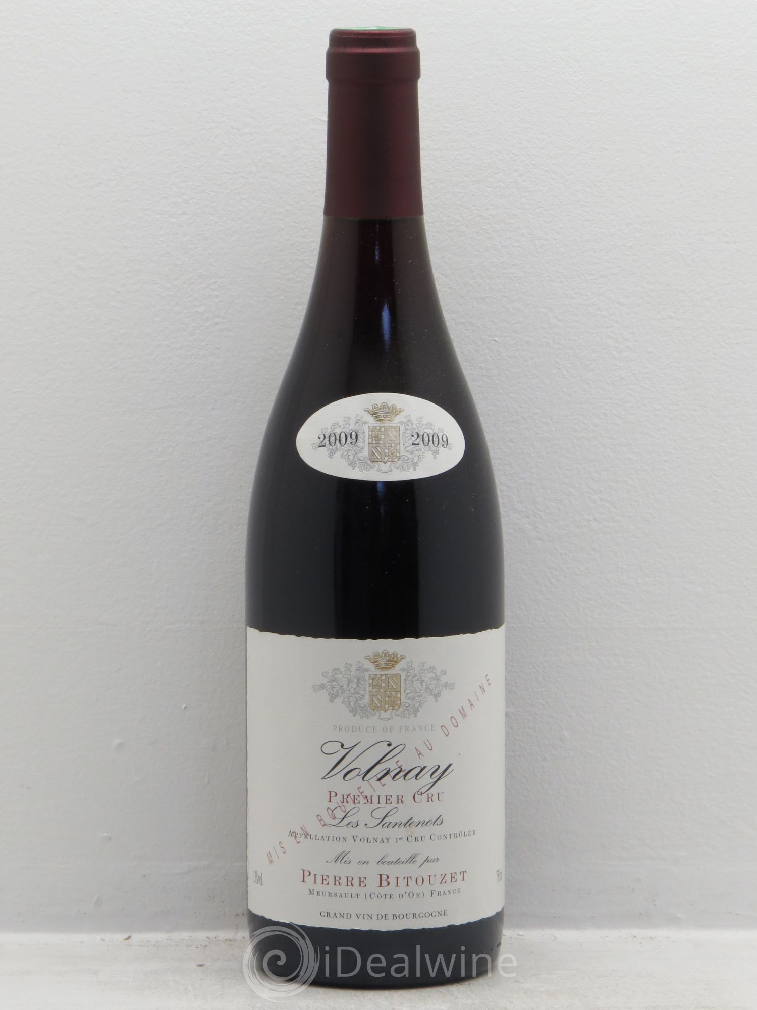 Volnay 1er Cru Bitouzet 2009 - Lot de 6 bouteilles - 0