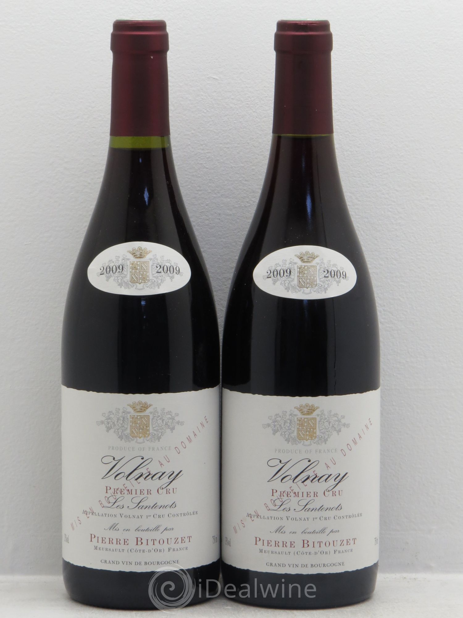 Volnay 1er Cru Bitouzet 2009 - Lot de 2 bouteilles - 0