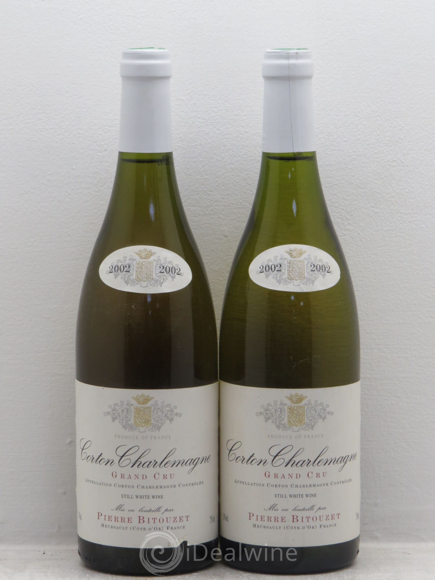 Corton-Charlemagne Grand Cru Bizoutet 2002 - Posten von 2 Flaschen - 0