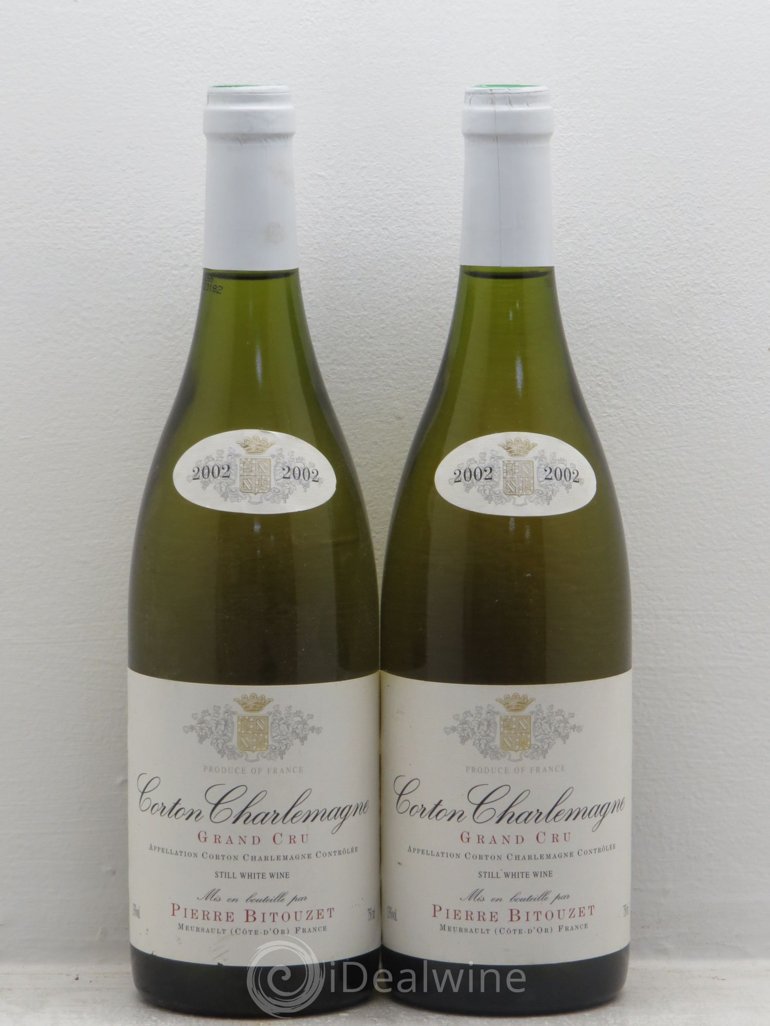 Corton-Charlemagne Grand Cru Bizoutet 2002 - Posten von 2 Flaschen - 0