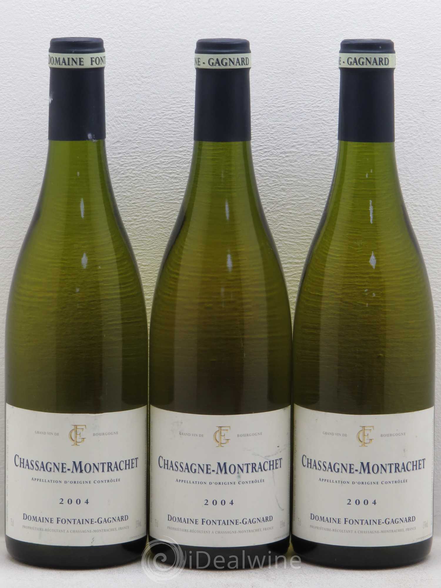 Chassagne-Montrachet 2004 - Posten von 3 Flaschen - 0
