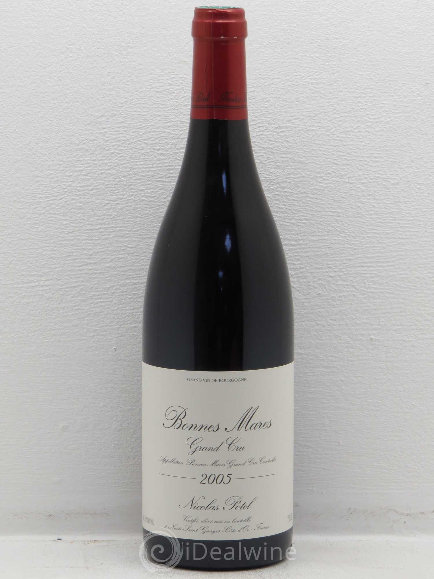 Bonnes-Mares Grand Cru Nicolas Potel 2005 - Lot de 1 bouteille - 0