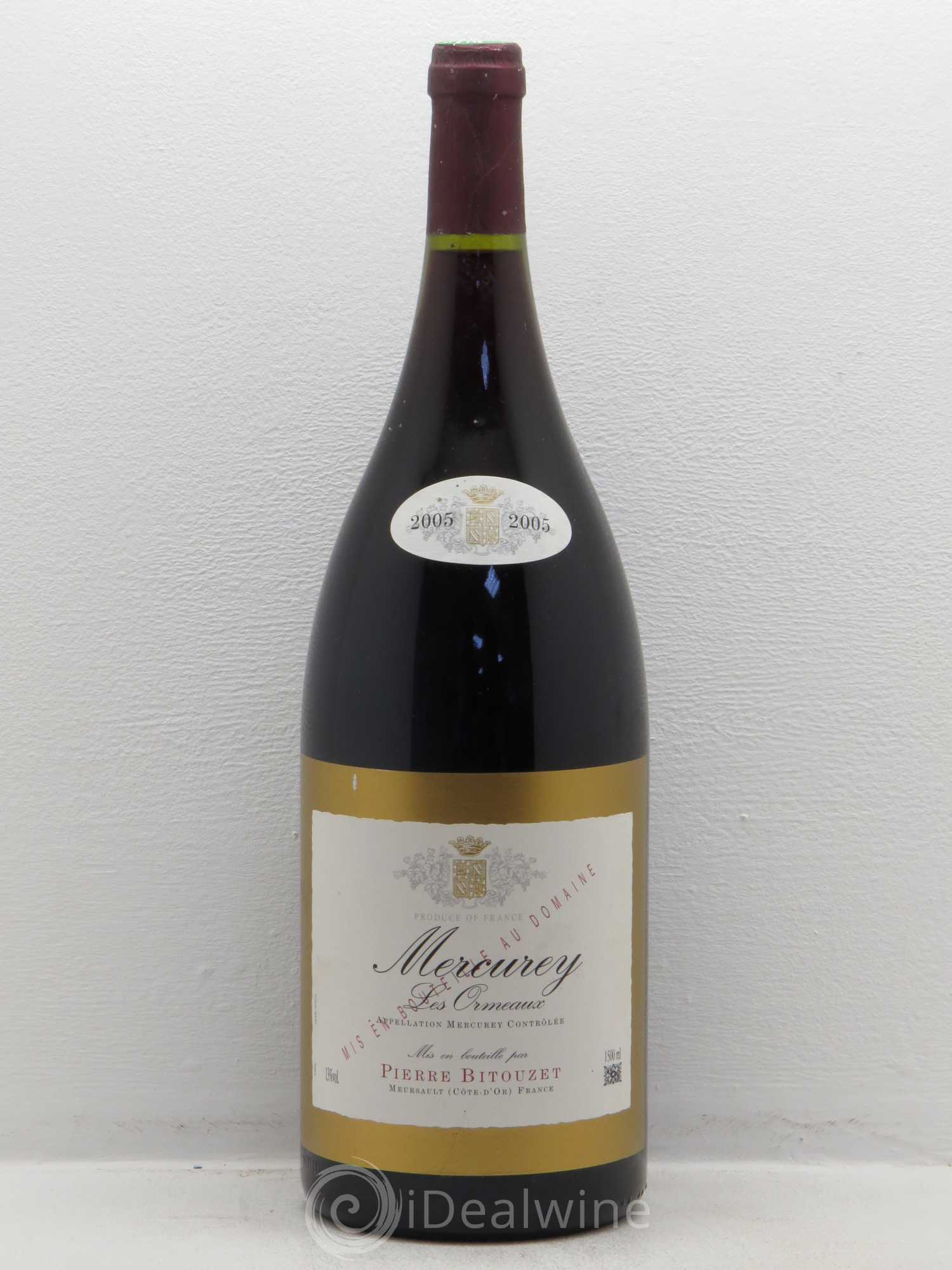 Mercurey Les Ormeaux - Pierre Bitouzet 2005 - Posten von 1 Magnum - 0