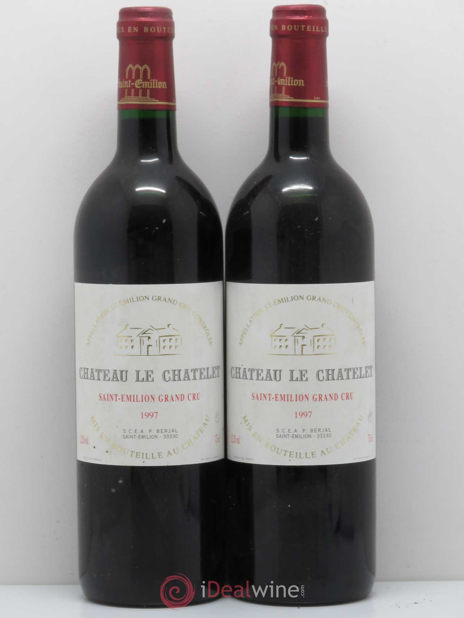 Saint-Émilion 1997 - Posten von 2 Flaschen - 0