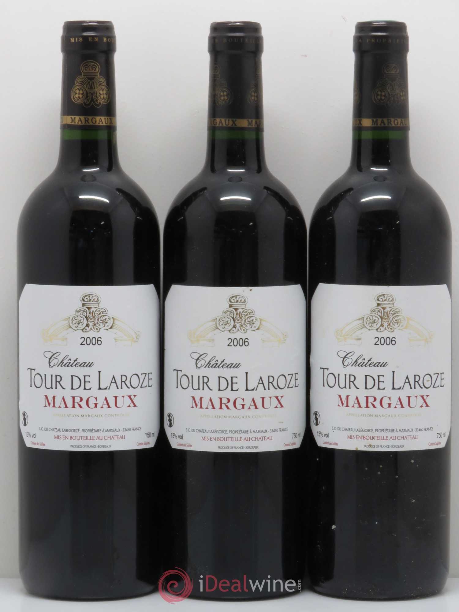 Bordeaux Château Tour De Laroze 2006 - Posten von 12 Flaschen - 1