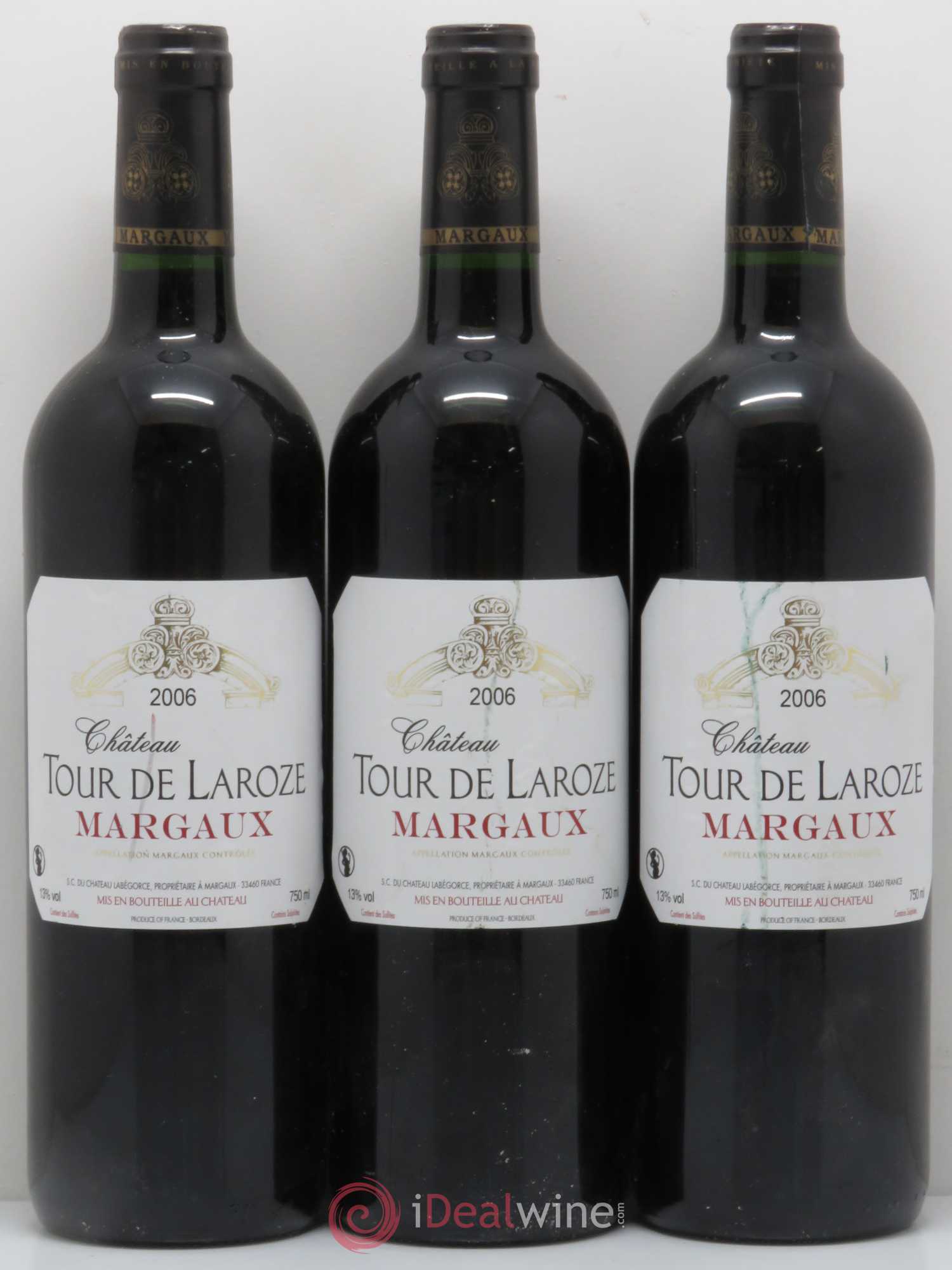 Bordeaux Château Tour De Laroze 2006 - Posten von 12 Flaschen - 2