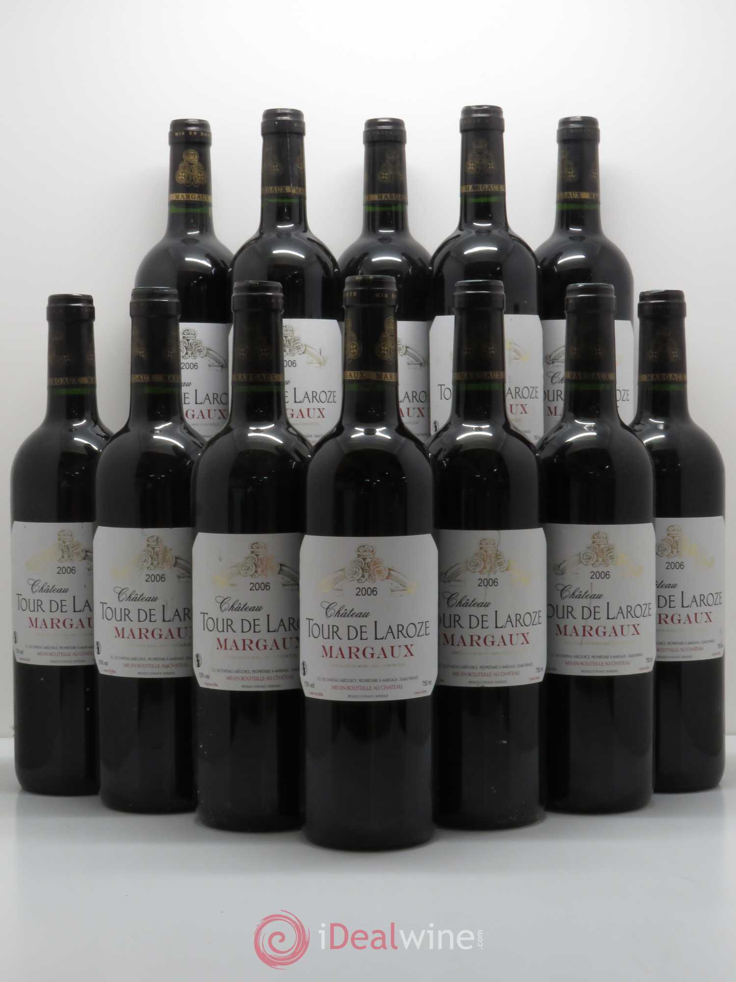 Bordeaux Château Tour De Laroze 2006 - Posten von 12 Flaschen - 0