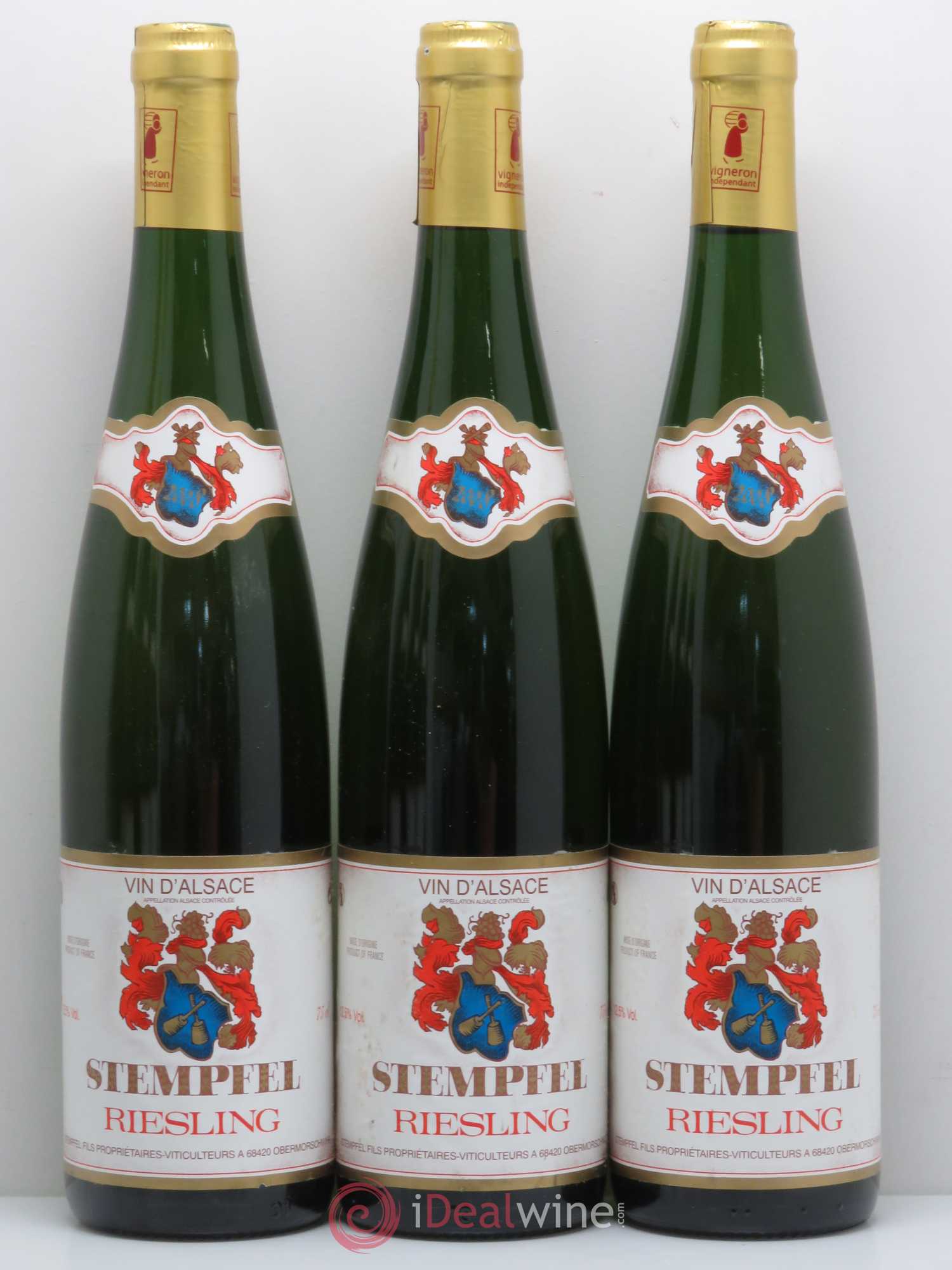 Riesling Stempfel (sans prix de réserve) 2008 - Posten von 6 Flaschen - 1