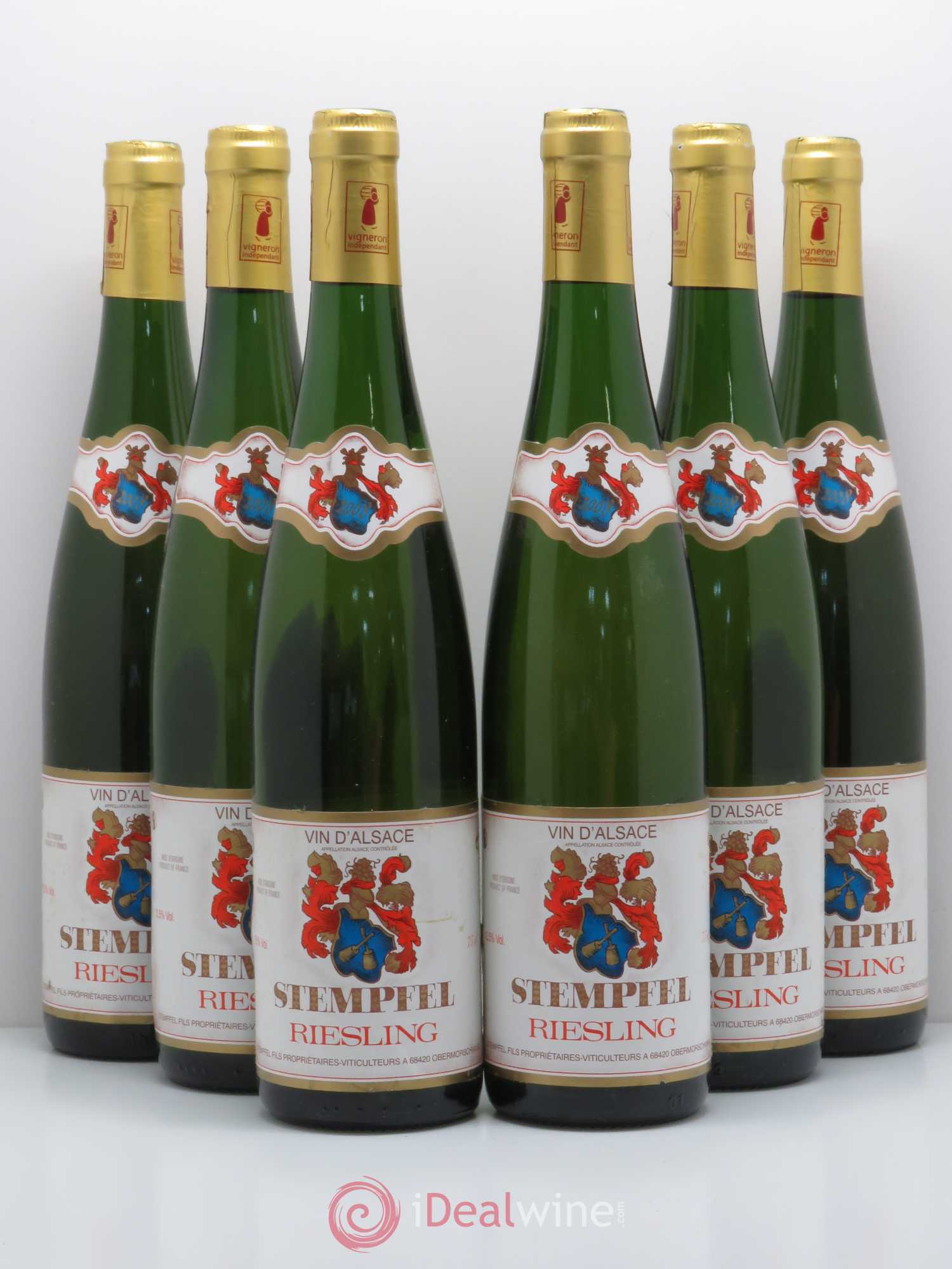 Riesling Stempfel (sans prix de réserve) 2008 - Posten von 6 Flaschen - 0