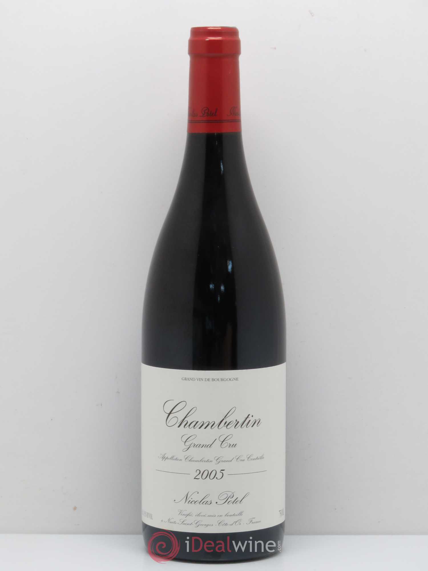 Chambertin Grand Cru Nicolas Potel 2005 - Lot de 1 bouteille - 0