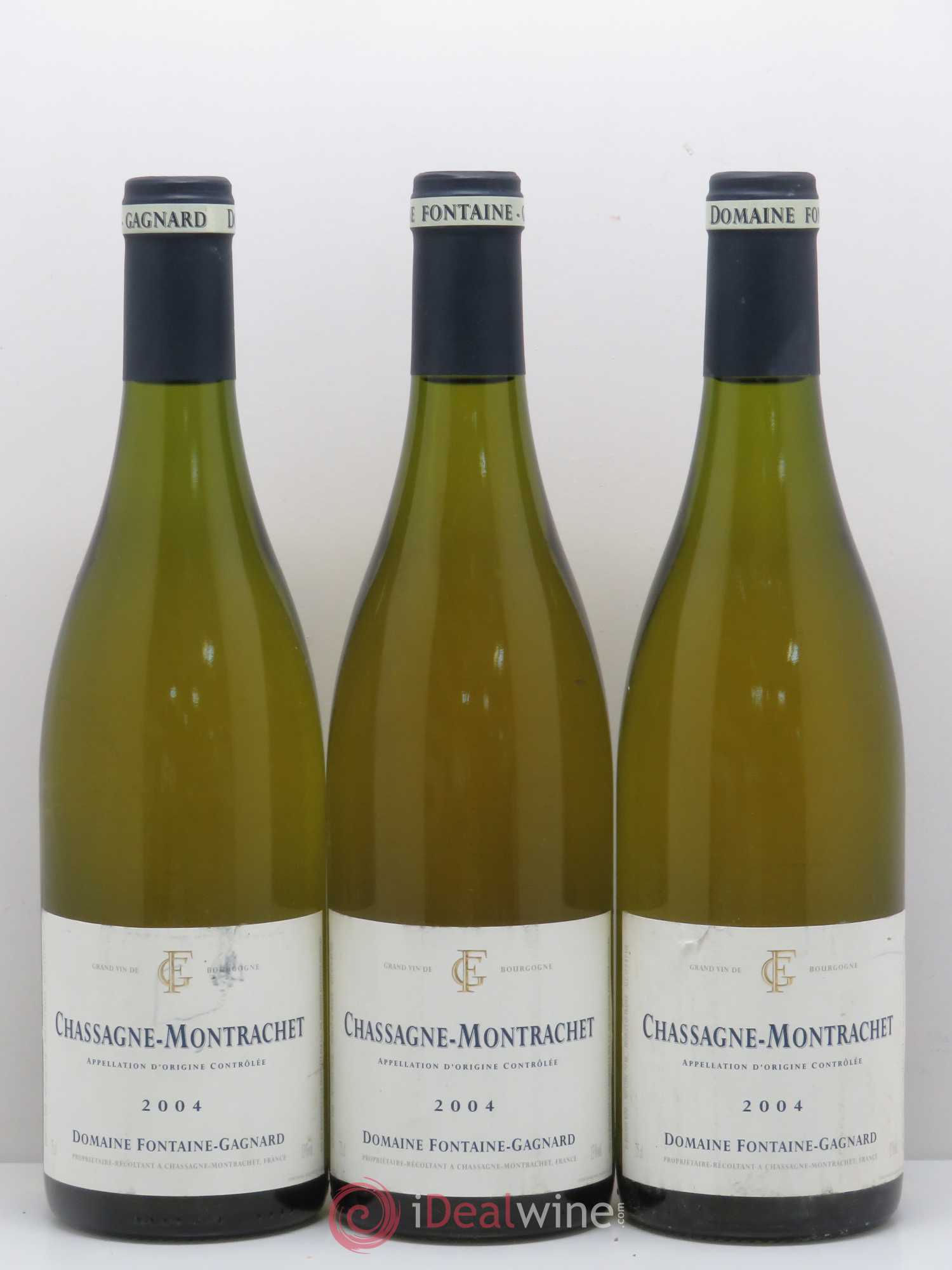 Chassagne-Montrachet Domaine Fontaine-Gagnard 2004 - Posten von 3 Flaschen - 0
