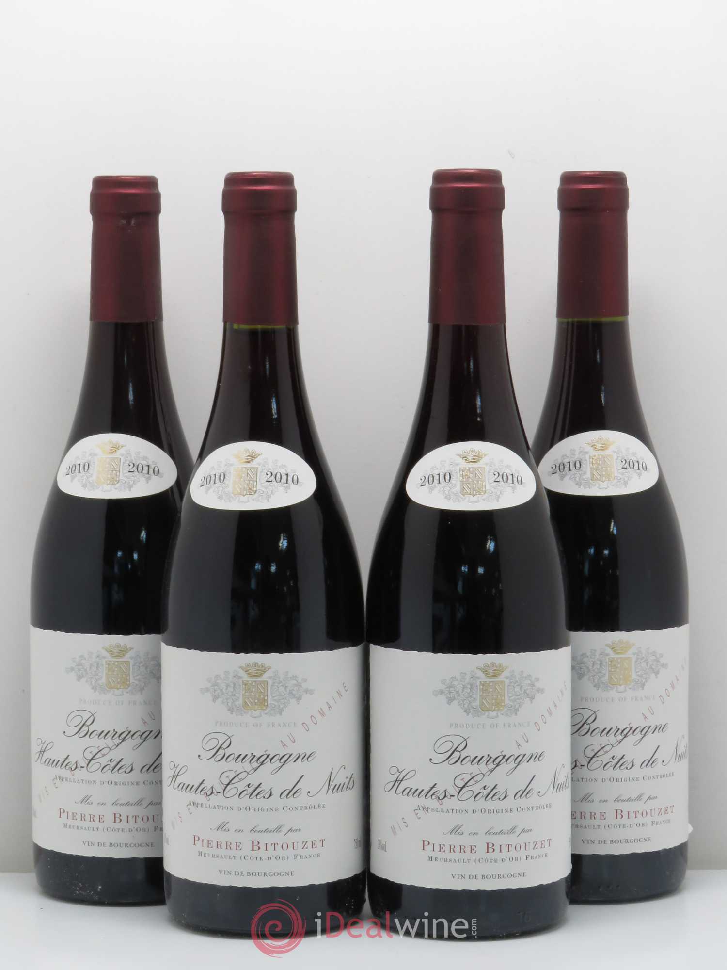 Hautes-Côtes de Nuits Domaine Pierre Bitouzet 2010 - Posten von 4 Flaschen - 0