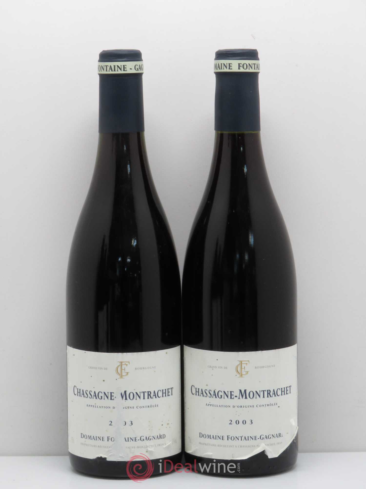 Chassagne-Montrachet Domaine Fontaine-Gagnard 2003 - Posten von 5 Flaschen - 2