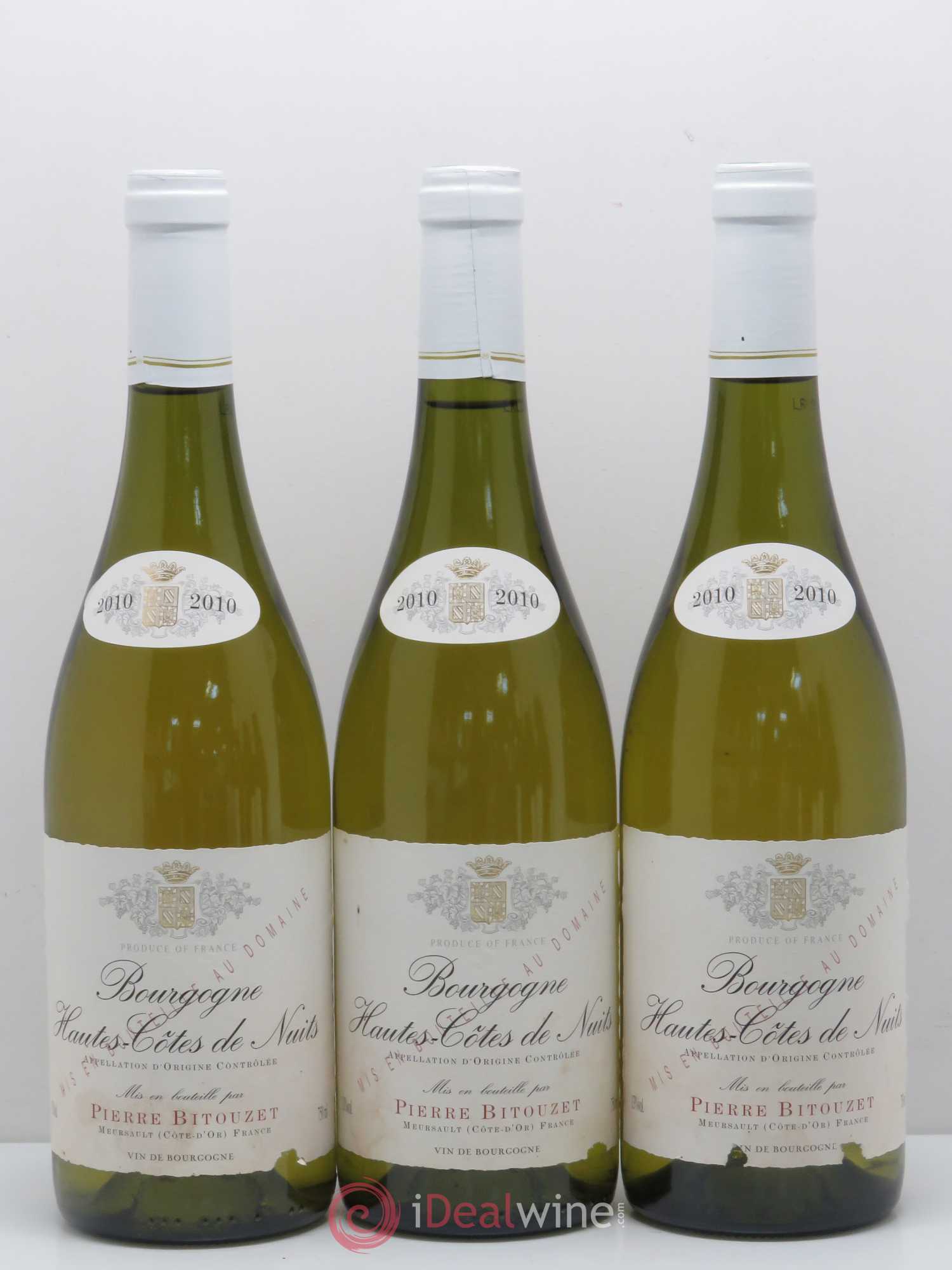 Hautes-Côtes de Nuits Domaine Pierre Bitouzet 2010 - Posten von 6 Flaschen - 1