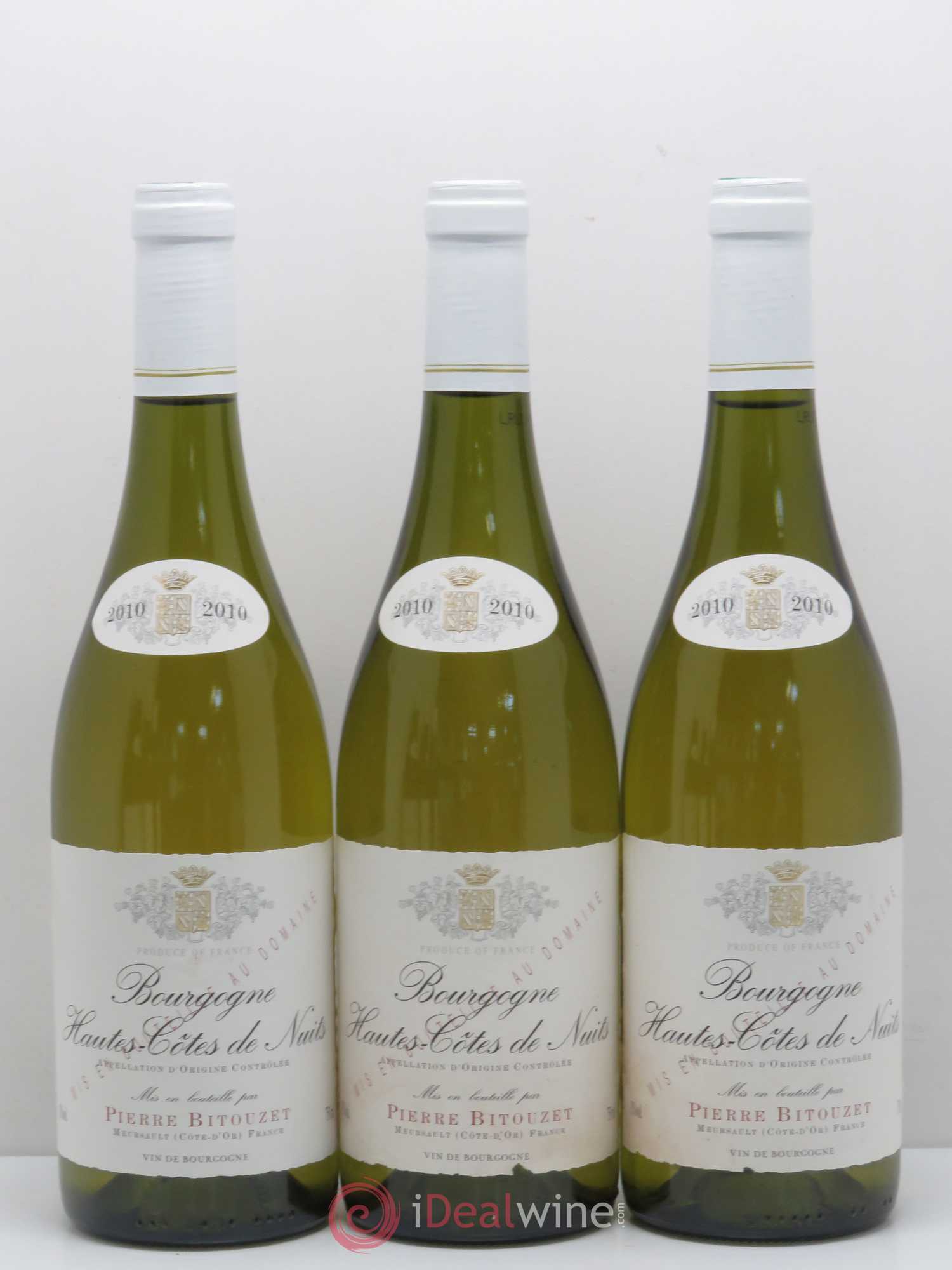 Hautes-Côtes de Nuits Domaine Pierre Bitouzet 2010 - Posten von 6 Flaschen - 2
