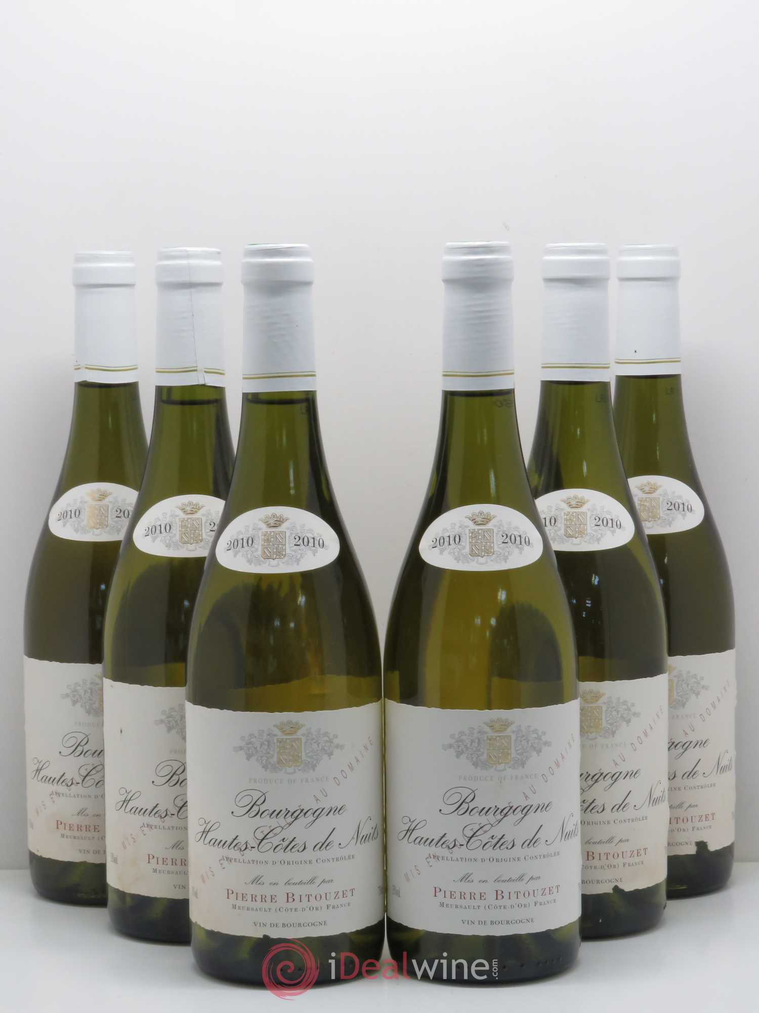 Hautes-Côtes de Nuits Domaine Pierre Bitouzet 2010 - Posten von 6 Flaschen - 0